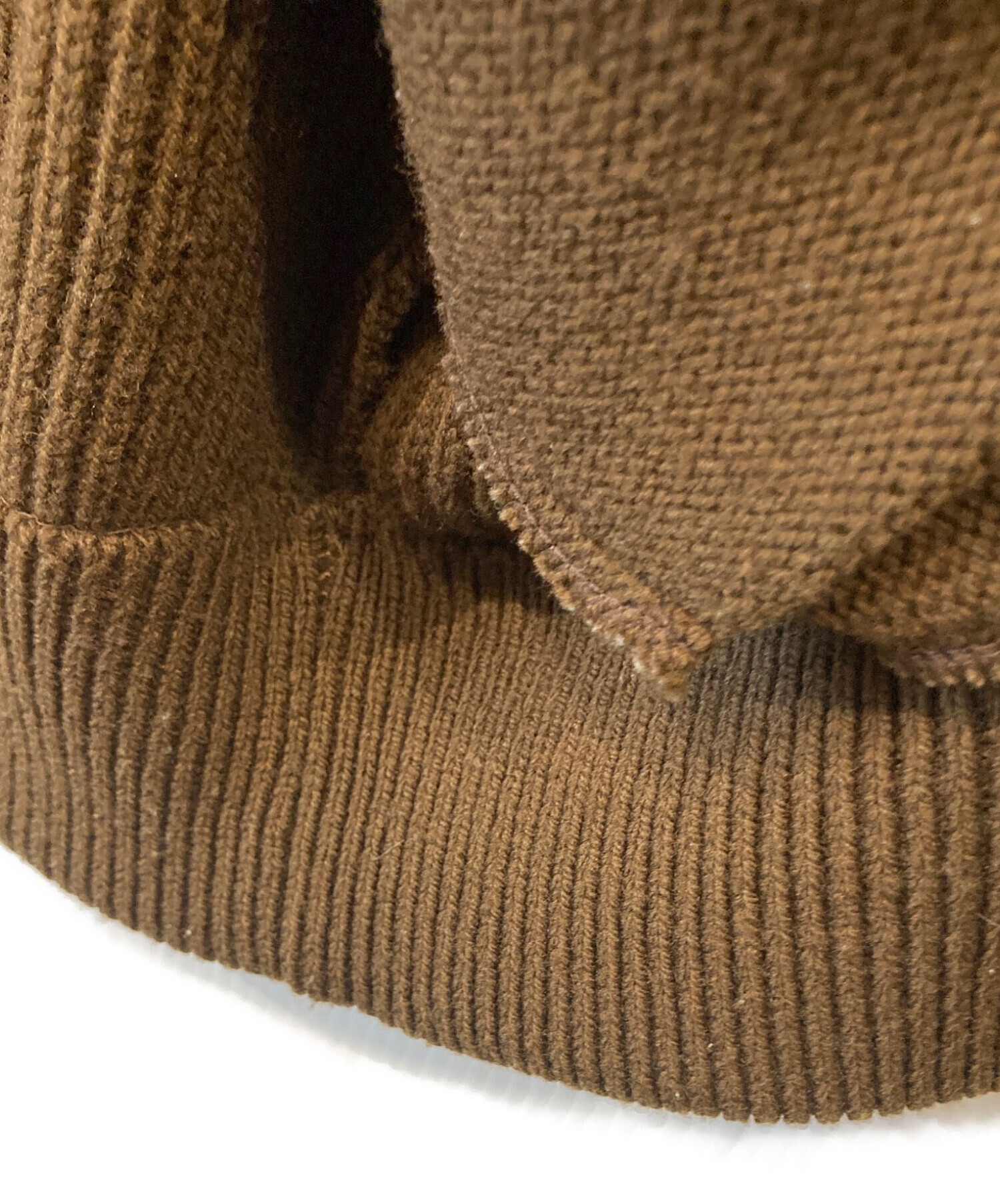 中古・古着通販】stein (シュタイン) OVERSIZED DRIVERS KNIT ZIP VEST