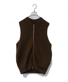 stein (シュタイン) OVERSIZED DRIVERS KNIT ZIP VEST ST 844 ニット