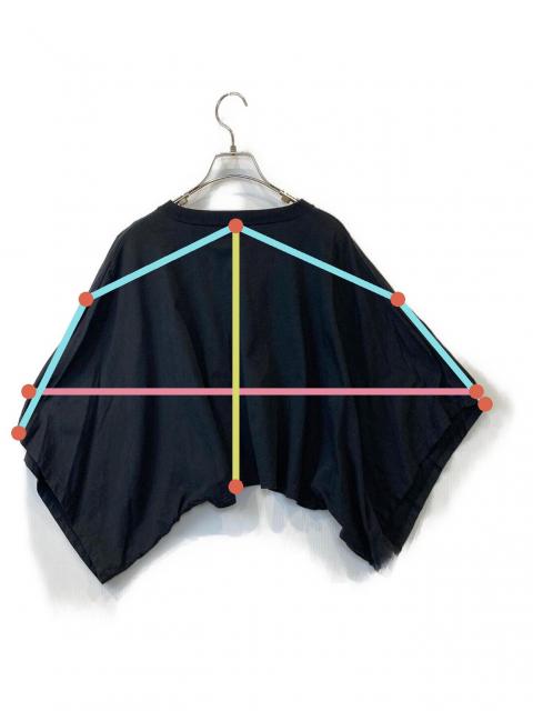 中古・古着通販】HYKE (ハイク) CORDURA PONCHO ポンチョTシャツ 231