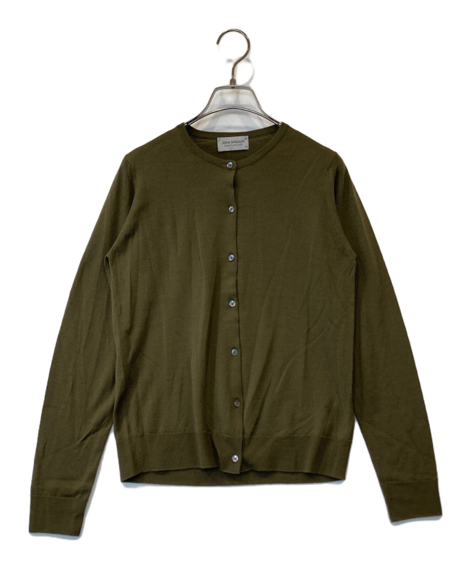 中古・古着通販】JOHN SMEDLEY (ジョンスメドレー) ウールカーディガン 