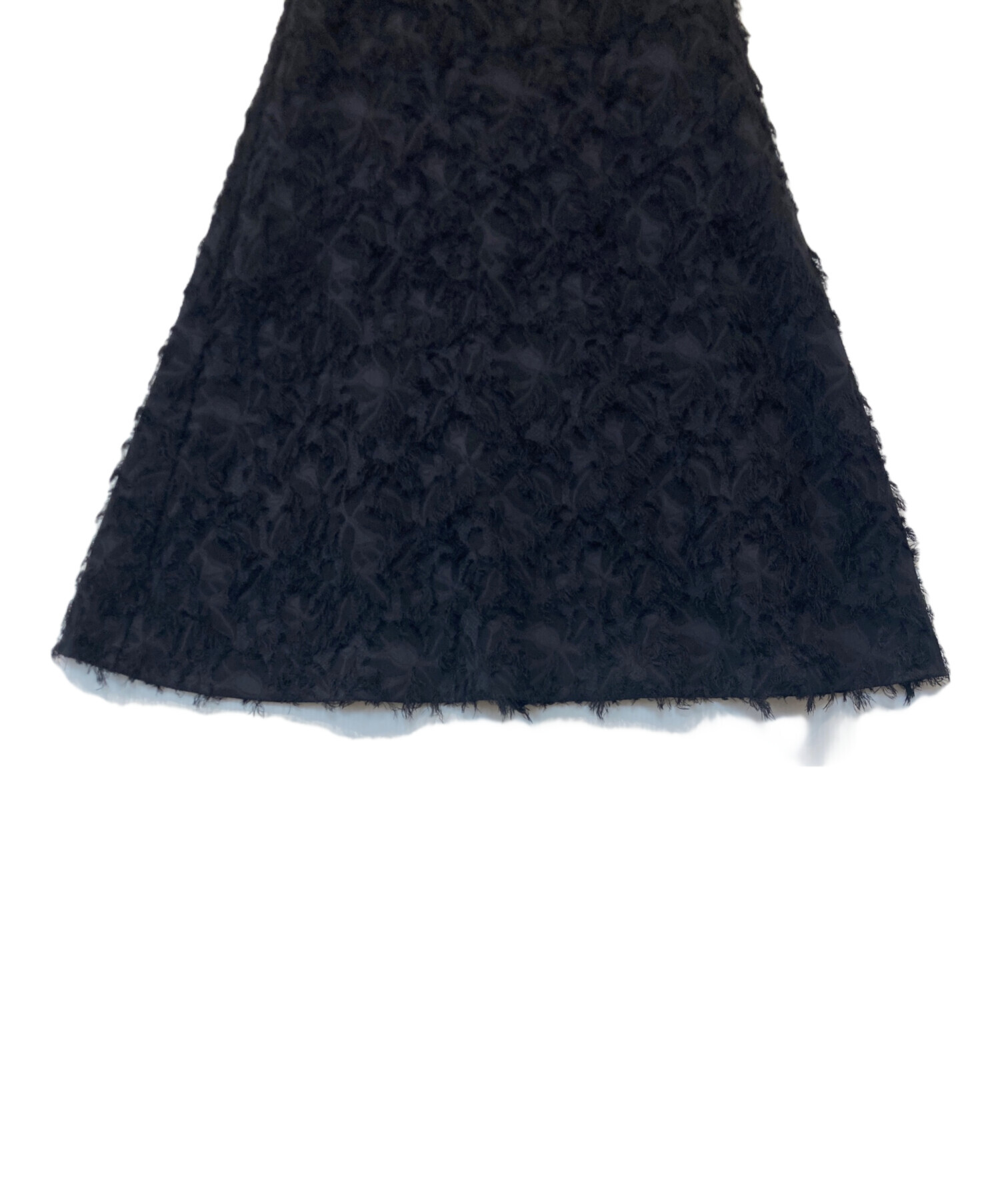 中古・古着通販】anuans (アニュアンス) カットジャガードセミフレア