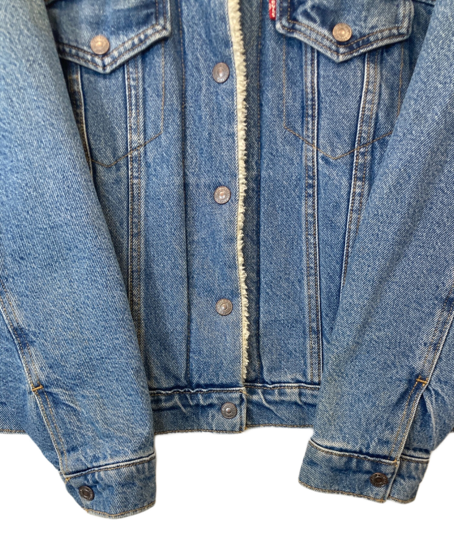 中古・古着通販】LEVI'S (リーバイス) デニムボアジャケット 36137