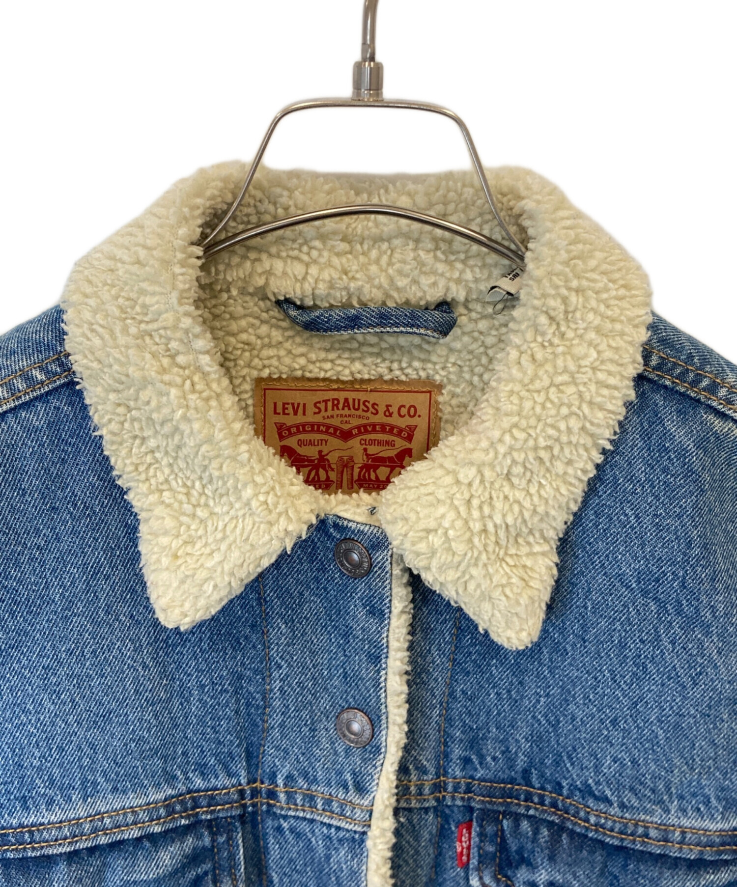 中古・古着通販】LEVI'S (リーバイス) デニムボアジャケット 36137