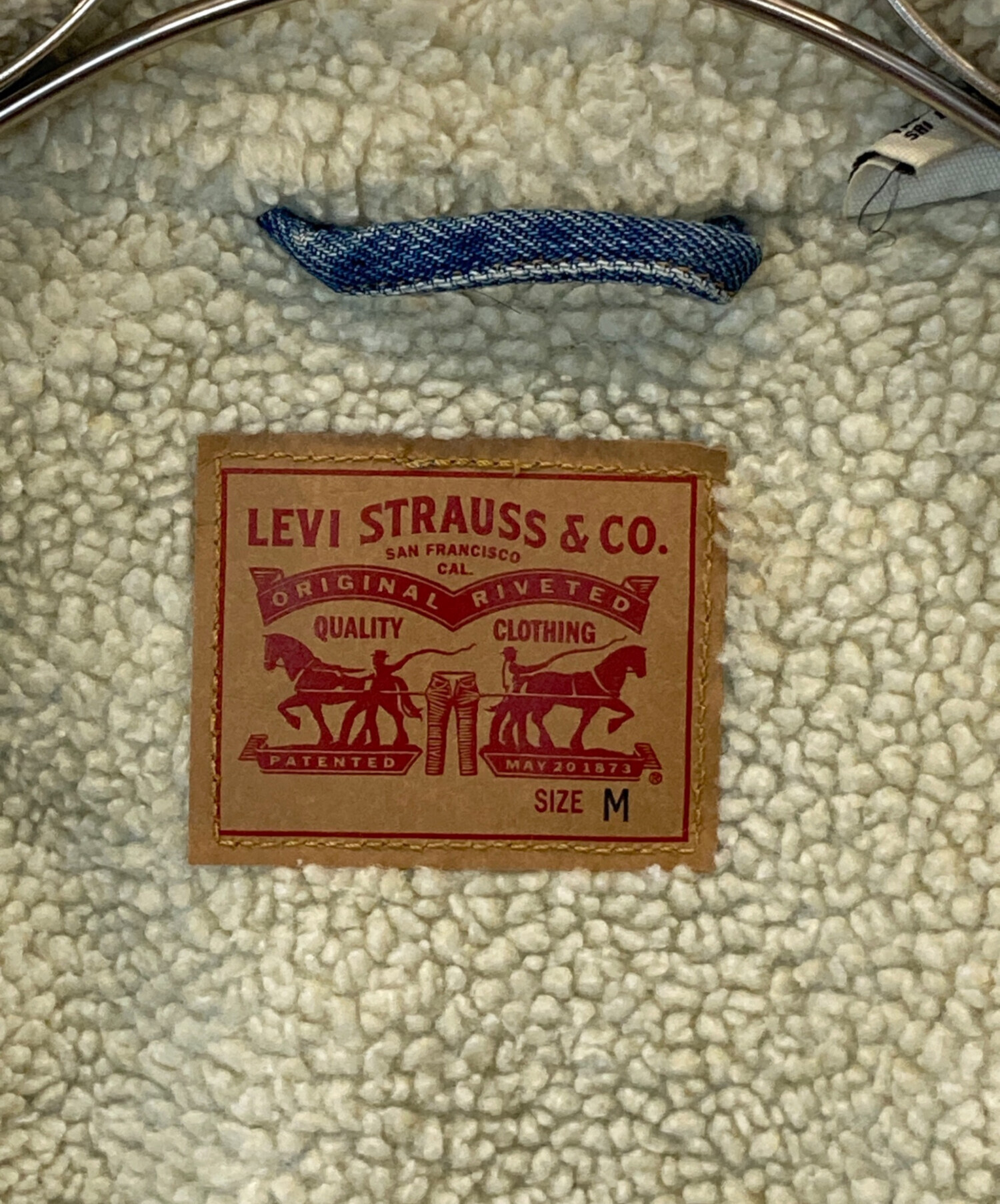 中古・古着通販】LEVI'S (リーバイス) デニムボアジャケット 36137