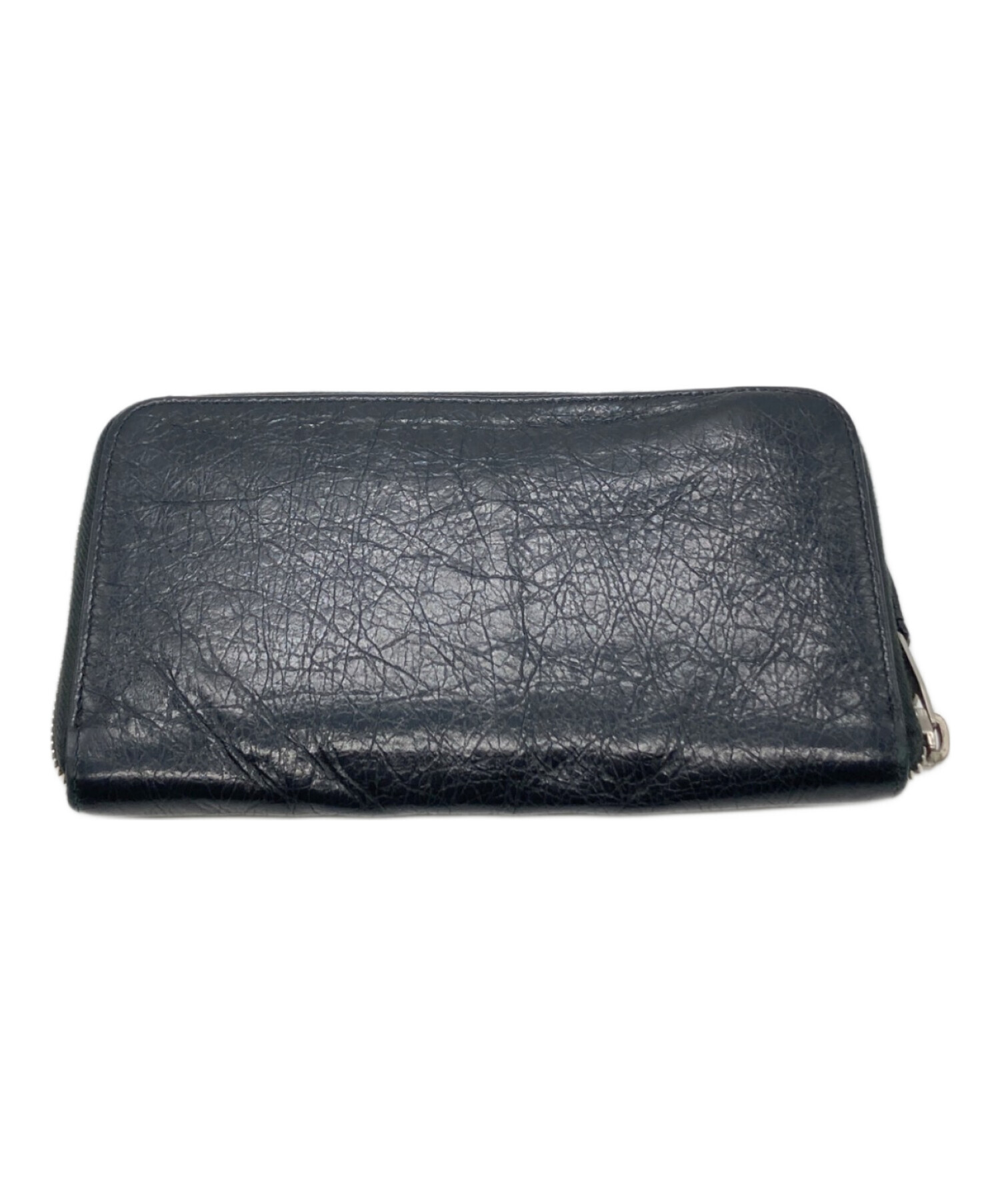 中古・古着通販】BALENCIAGA (バレンシアガ) 長財布 541996 ブラック 