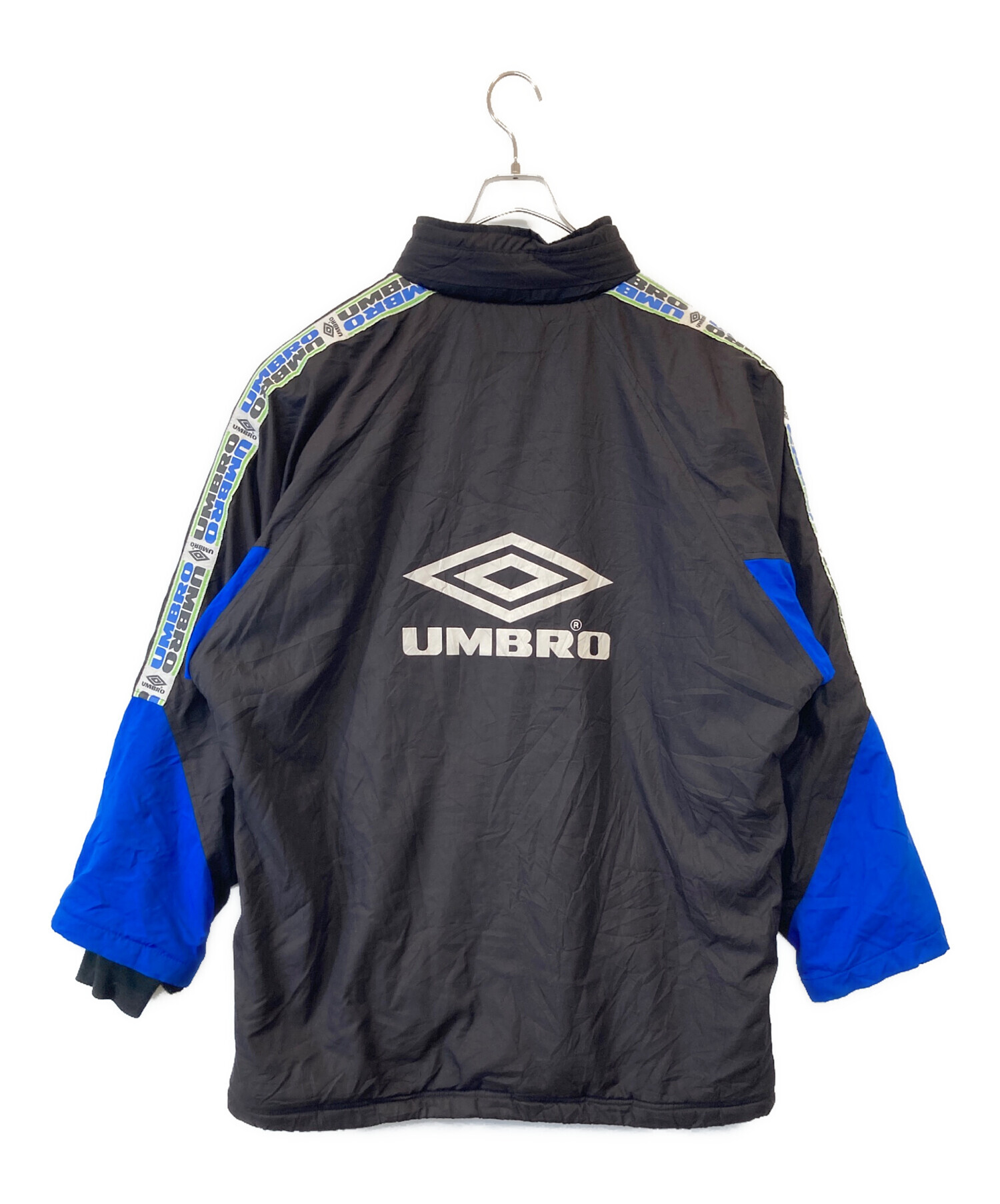 中古・古着通販】UMBRO (アンブロ) ジップアップジャケット ブラック