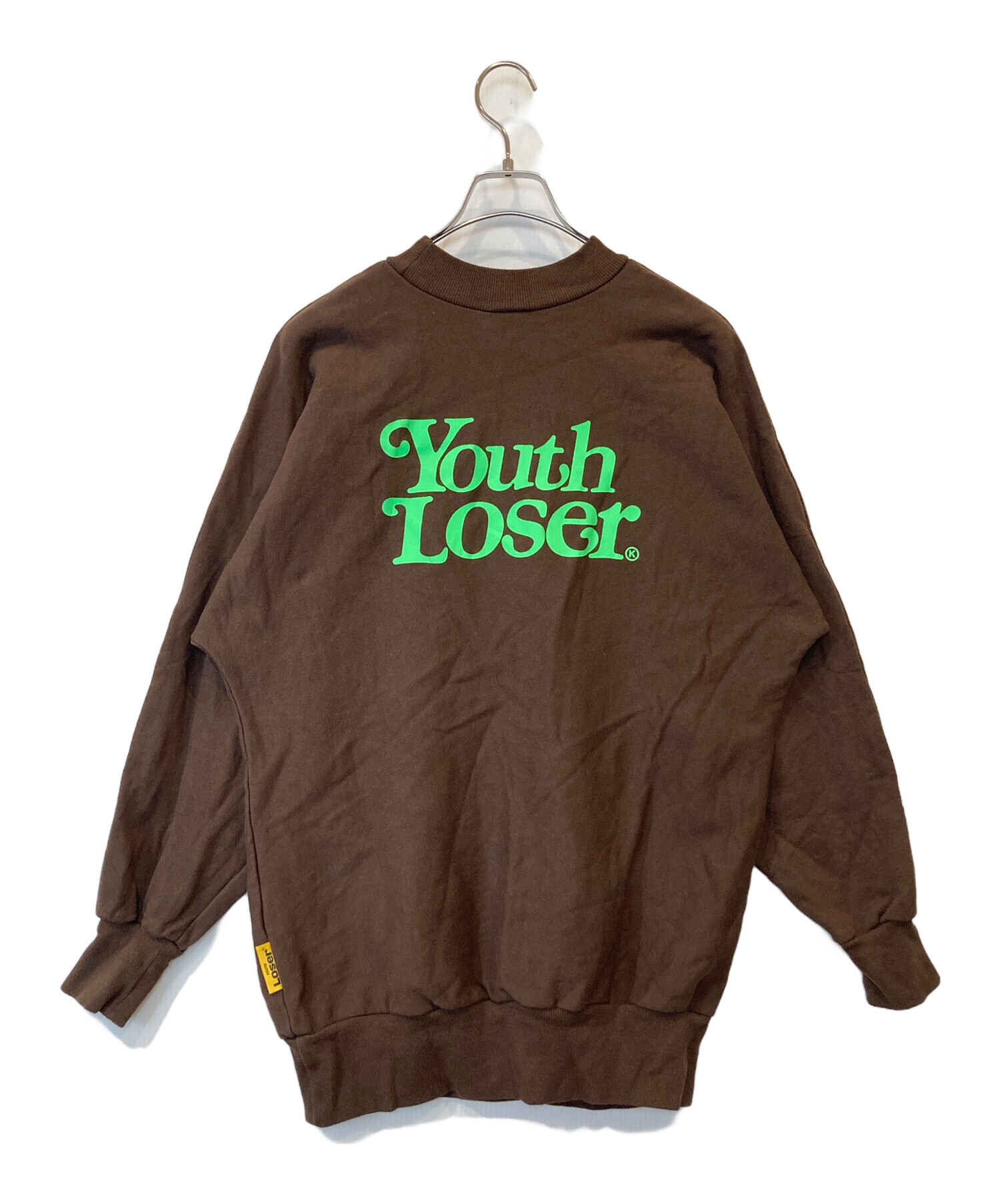 VERDY Loser Youth LOSER 0 スウェット SWEAT 公式通販 YOUTH ブラウン 
