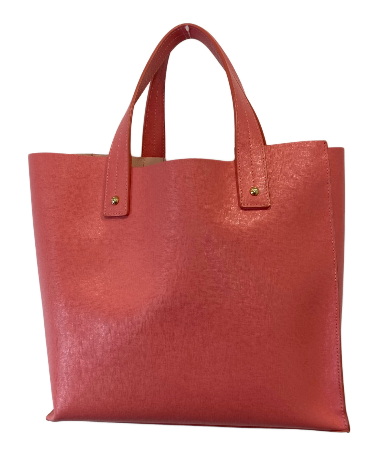 FURLA ピンク レザー ハンドバッグ