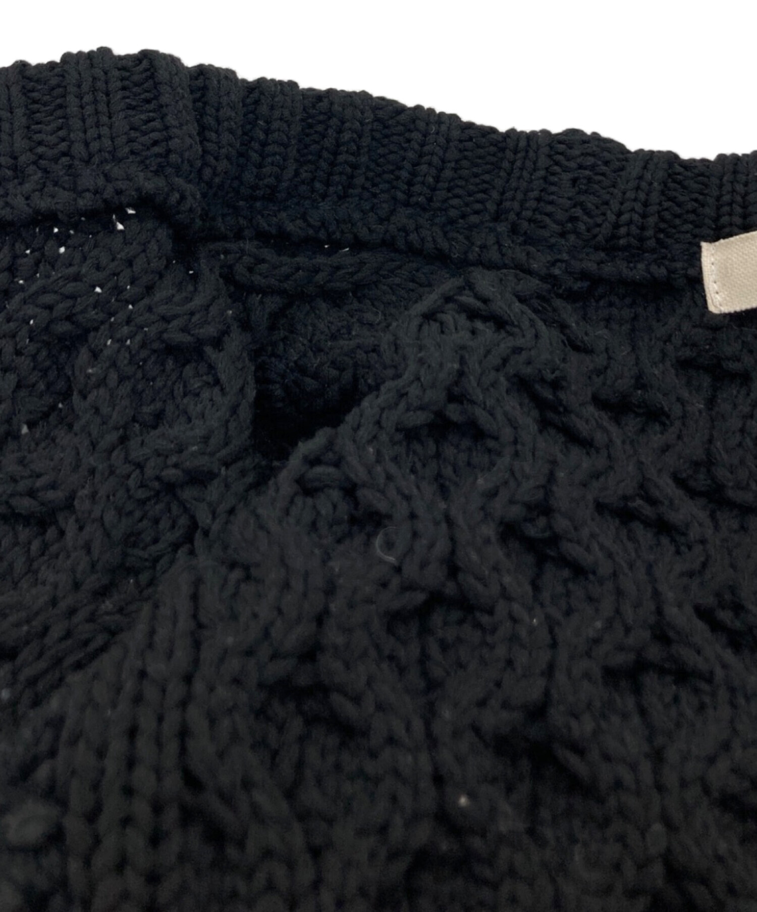 中古・古着通販】LEINWANDE (ラインヴァンド) Hand Knitted Patchwork