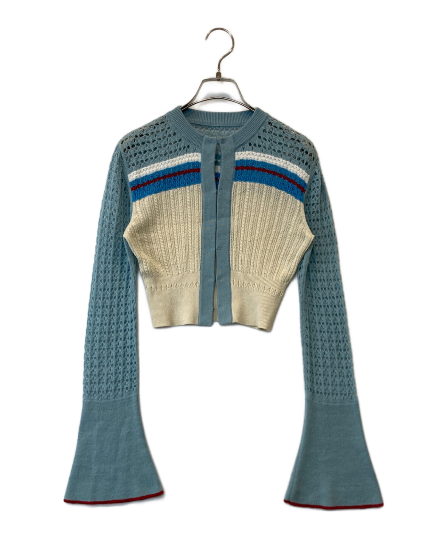 マメクロゴウチ フレアニット mame mame kurogouchiビーズフレア