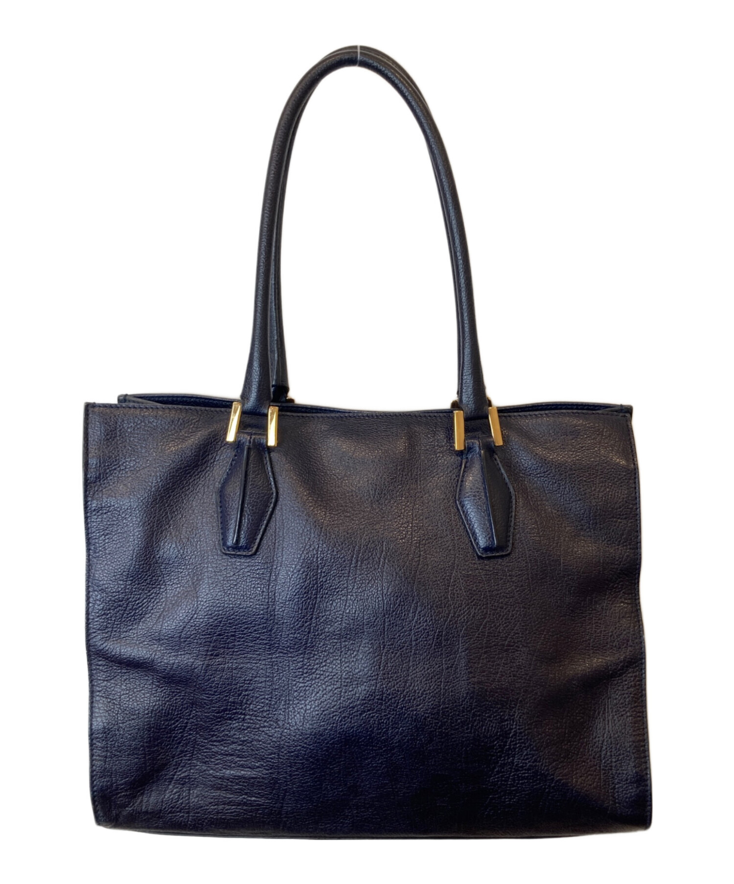 中古・古着通販】TOD'S (トッズ) レザートートバッグ ネイビー