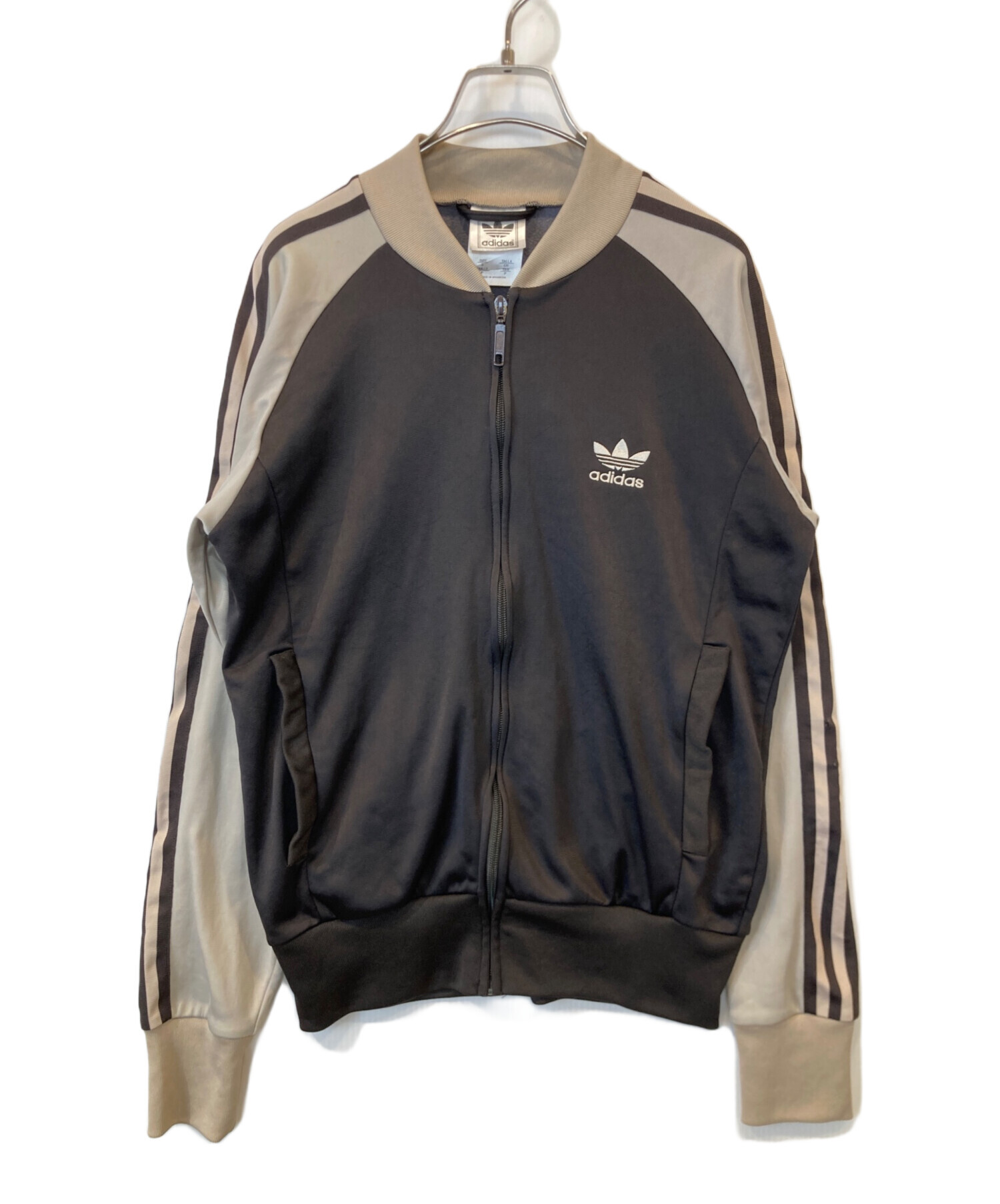 中古・古着通販】adidas (アディダス) トラックジャケット ブラウン 