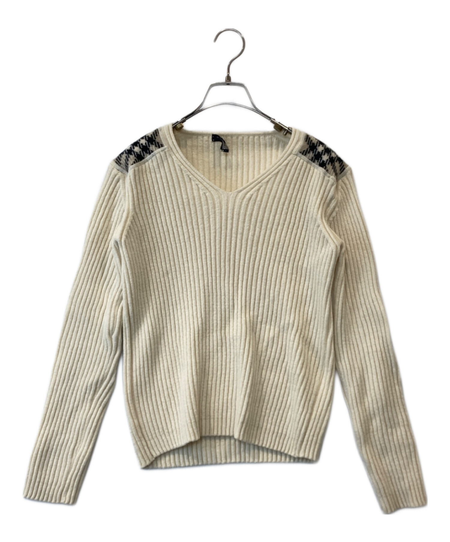 中古・古着通販】BURBERRY LONDON (バーバリーロンドン) Vネックニット 