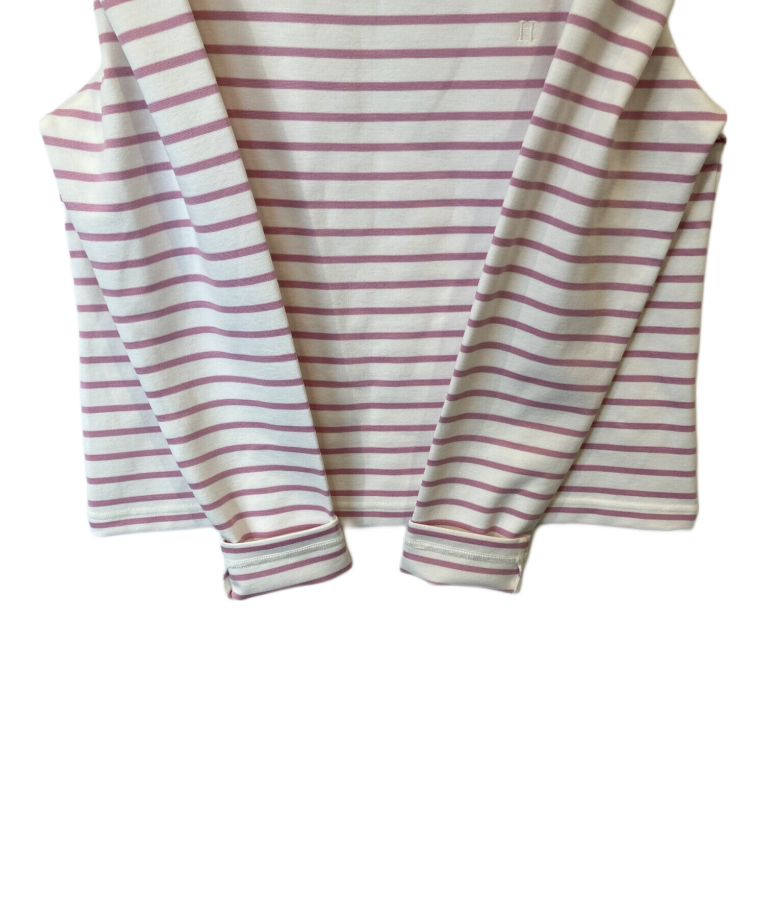 Tuck Sleeve French Stripe Top　Herlipto 中古・古着通販】Her lip to (ハーリップトゥ) Tuck Sleeve French