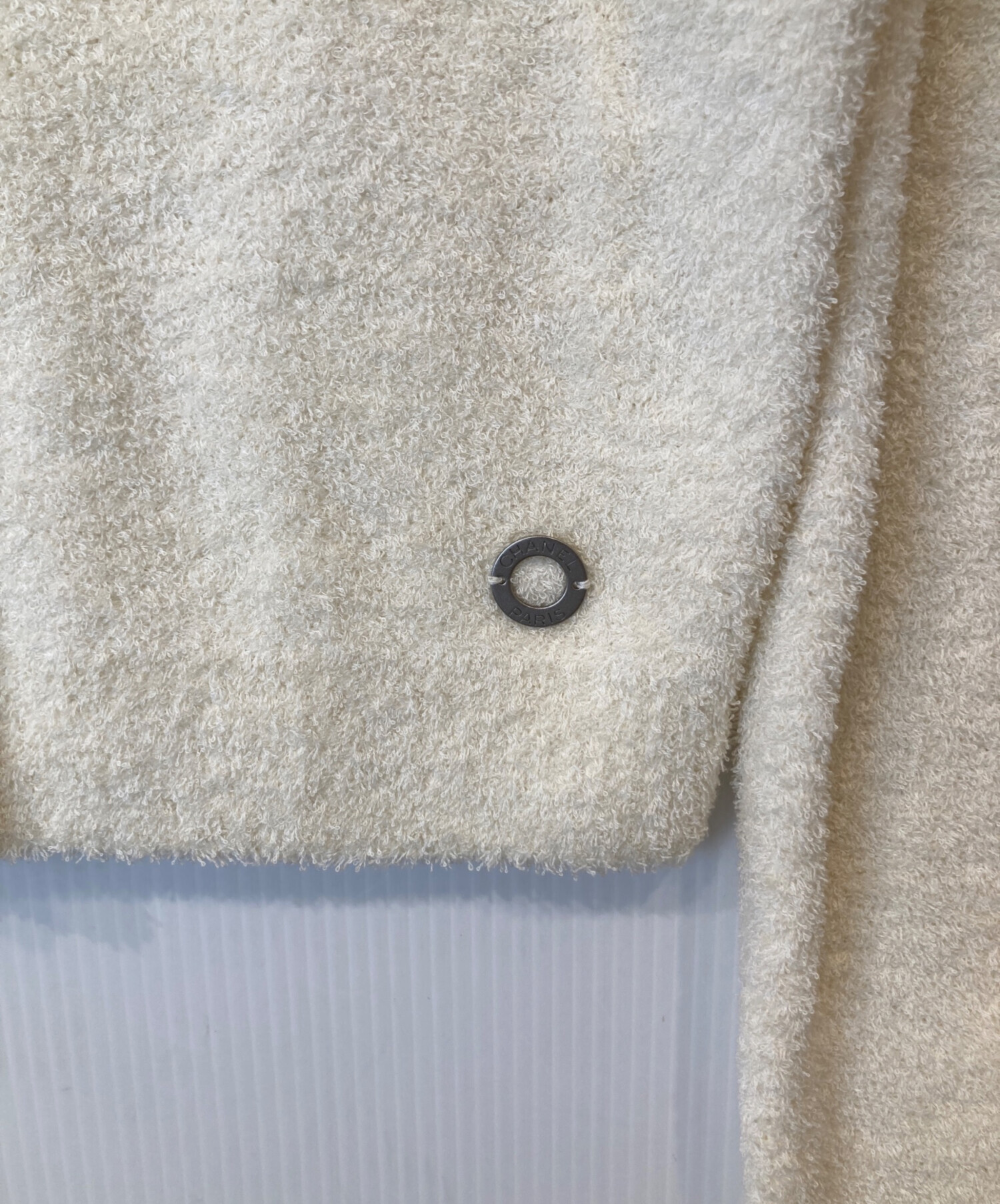 中古・古着通販】CHANEL (シャネル) パイル地カーディガン