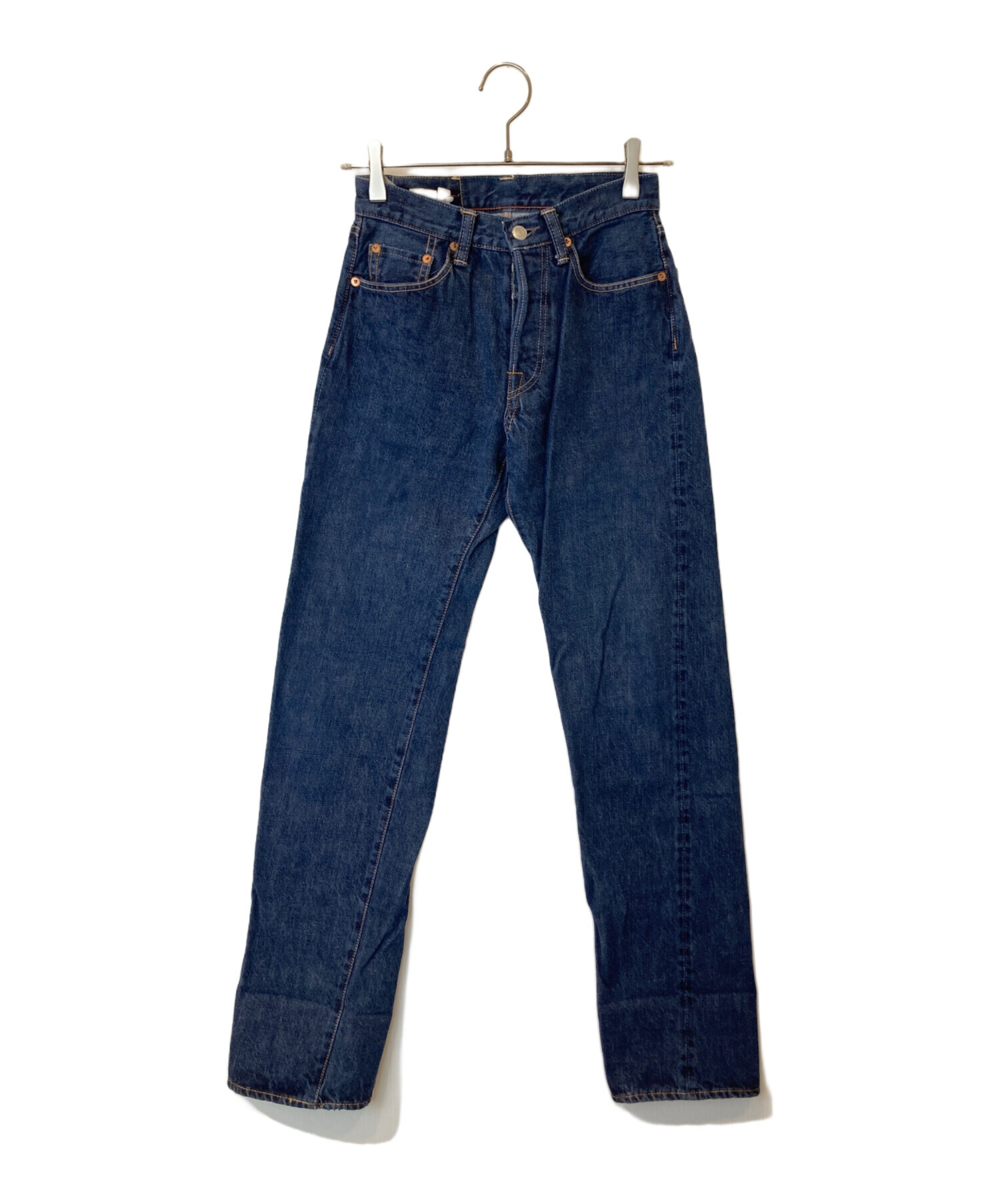 中古・古着通販】45rpm (45アールピーエム) 藍染めユーズド加工デニム