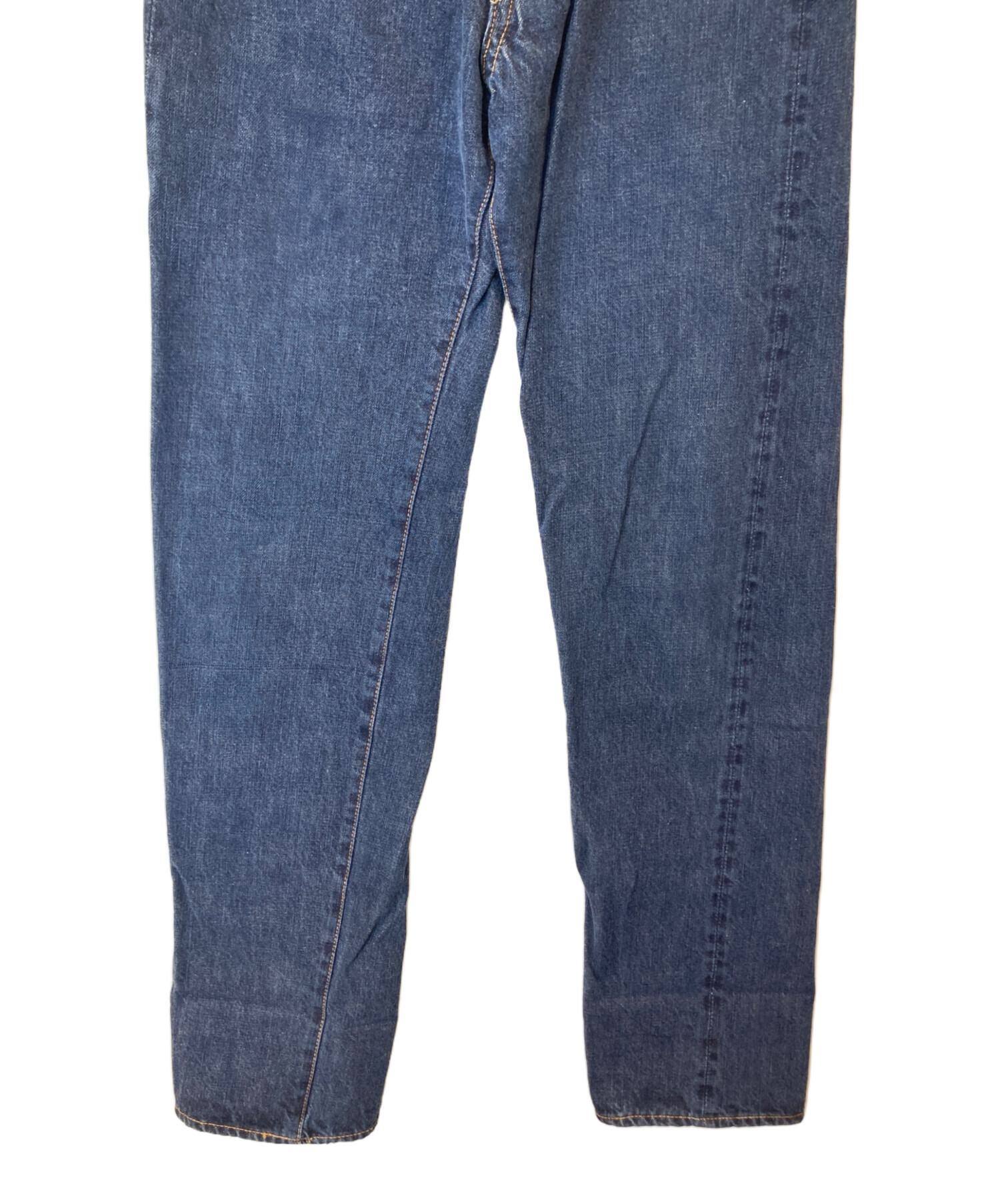 中古・古着通販】45rpm (45アールピーエム) 藍染めユーズド加工デニム