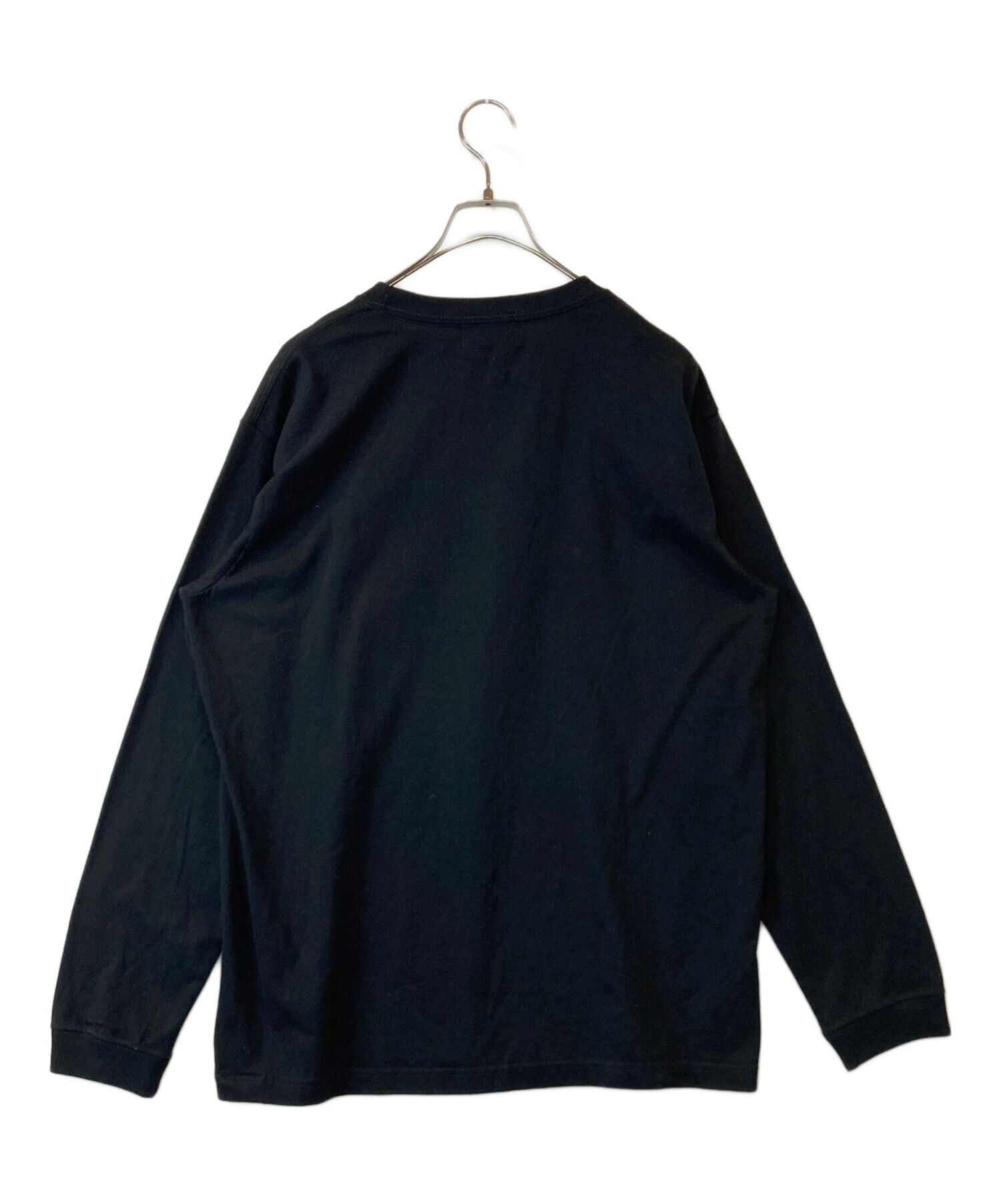 中古・古着通販】&ellecy (アンドエルシー) プリントTシャツ ブラック 