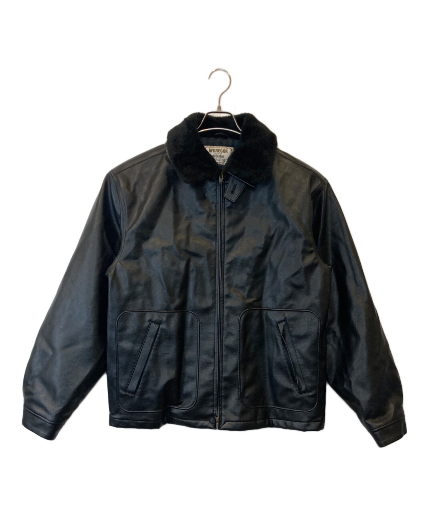 【美品】McGREGOR マクレガー レザー A-2 フライトジャケット 50年代 50s マクレガー ゴートスキン アメリカ製 フライトジャケット