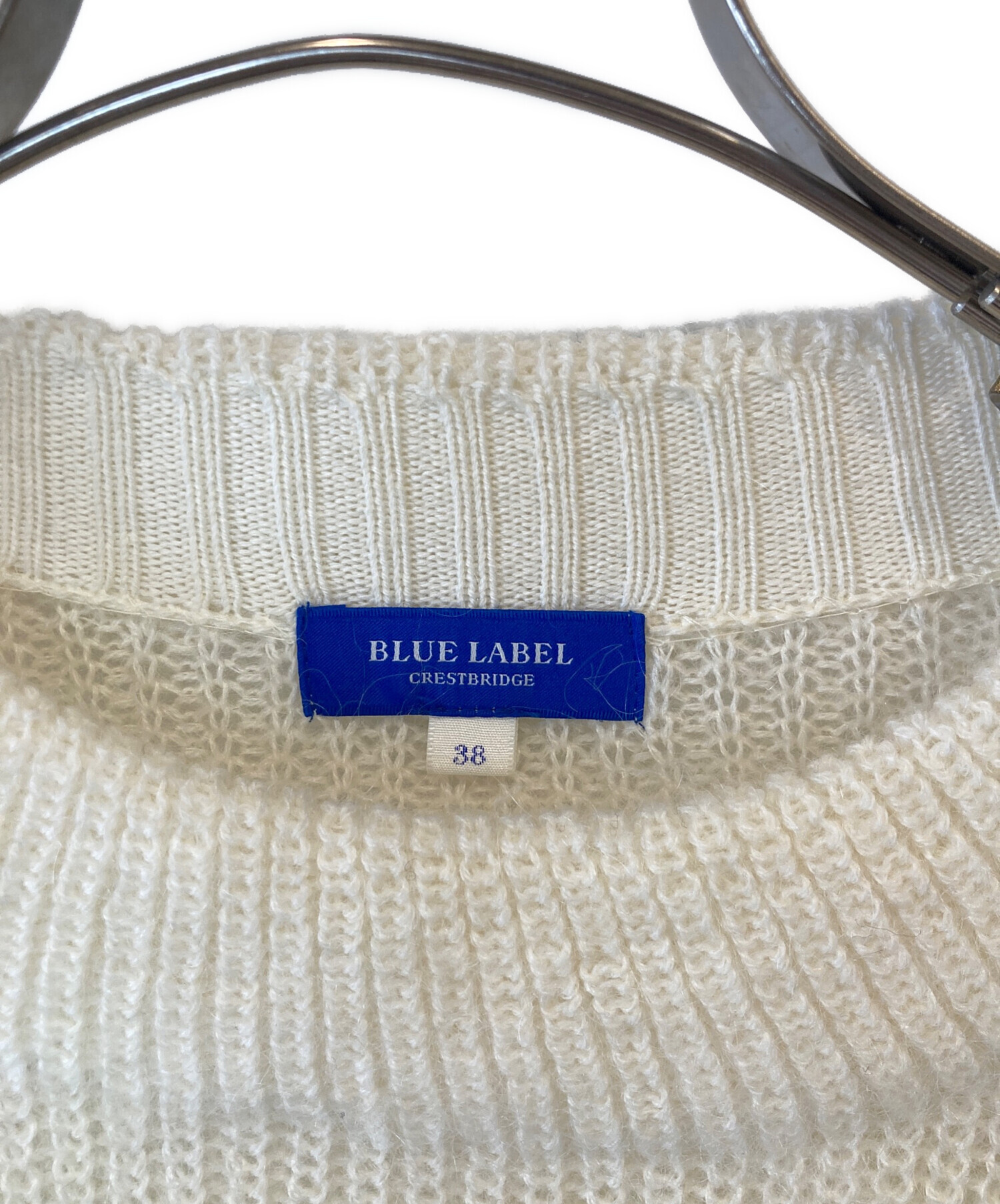 BLUELABEL CRESTBRIDGE ブルーレーベルクレストブリッジ/ハーフジップニット/55N25-238-20/Aランク/09【中古】 BLUE LABEL CRESTBRIDGE(ブルーレーベルクレストブリッジ) / セーター