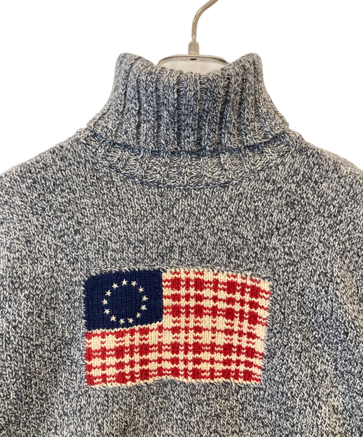中古・古着通販】RALPH LAUREN (ラルフローレン) タートルネックニット 