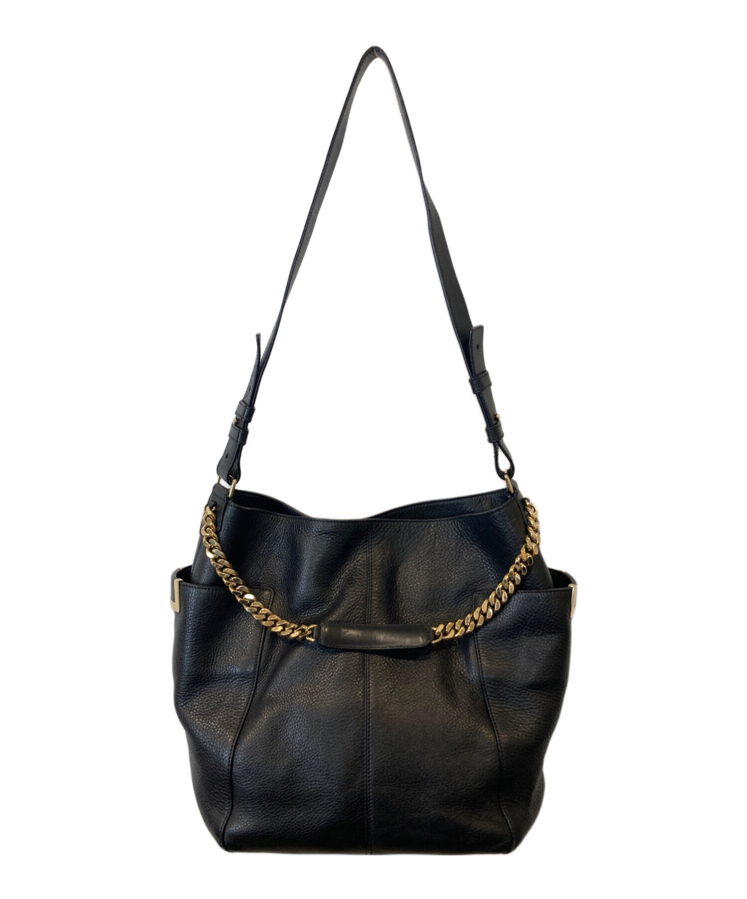 中古・古着通販】JIMMY CHOO (ジミーチュウ) 2way レザー チェーン 
