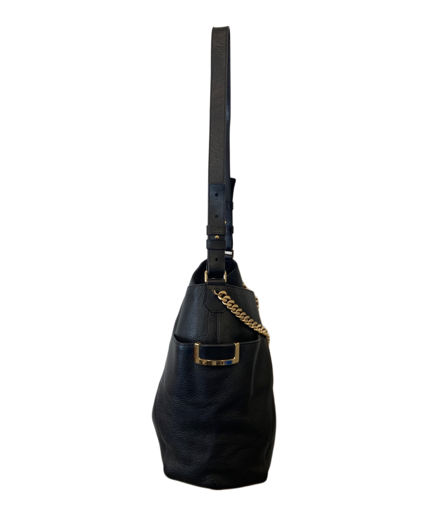 中古・古着通販】JIMMY CHOO (ジミーチュウ) 2way レザー チェーン 