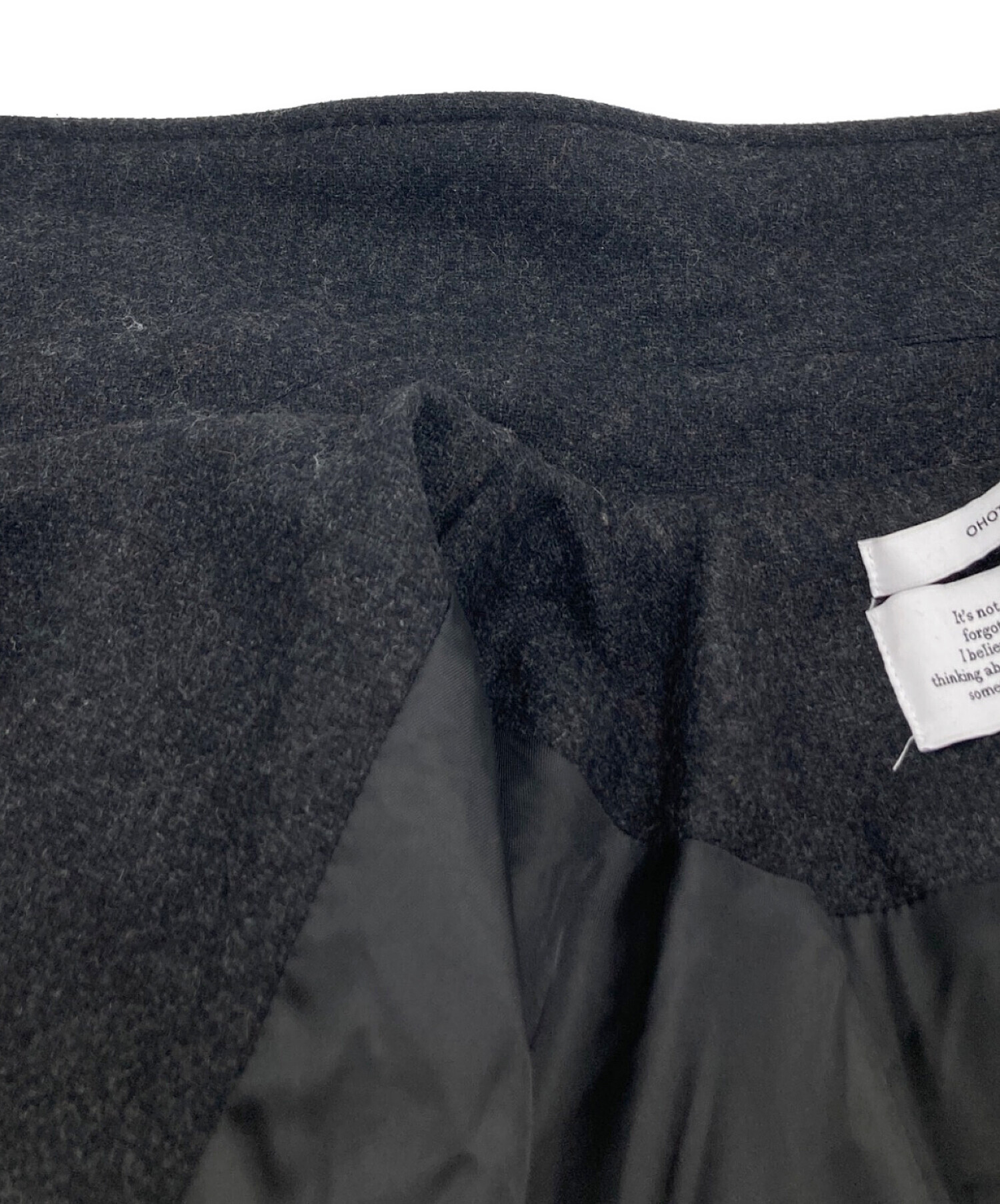 中古・古着通販】OHOTORO (オオトロ) Dublin Coat ブラック サイズ 