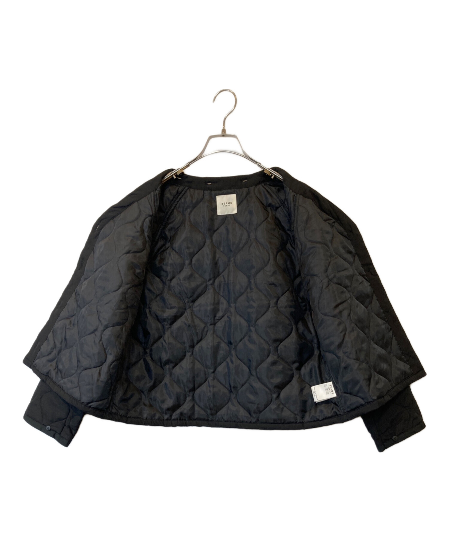 Amazon.co.jp: [ビームスハート] ブルゾン キルティング フード ブルゾン レディース BEIGE S : ファッション [ビームスハート] ブルゾン キルティングライナー モッズブルゾン レディース 43180068152