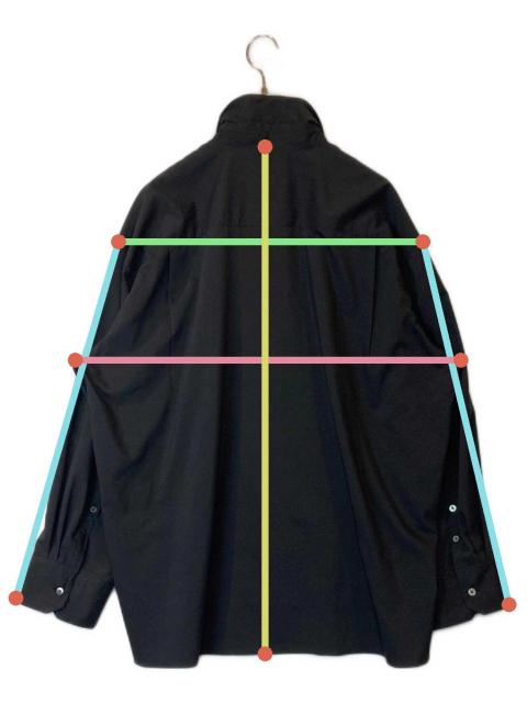 中古・古着通販】stein (シュタイン) OVERSIZED DOWN PAT SHIRT ST