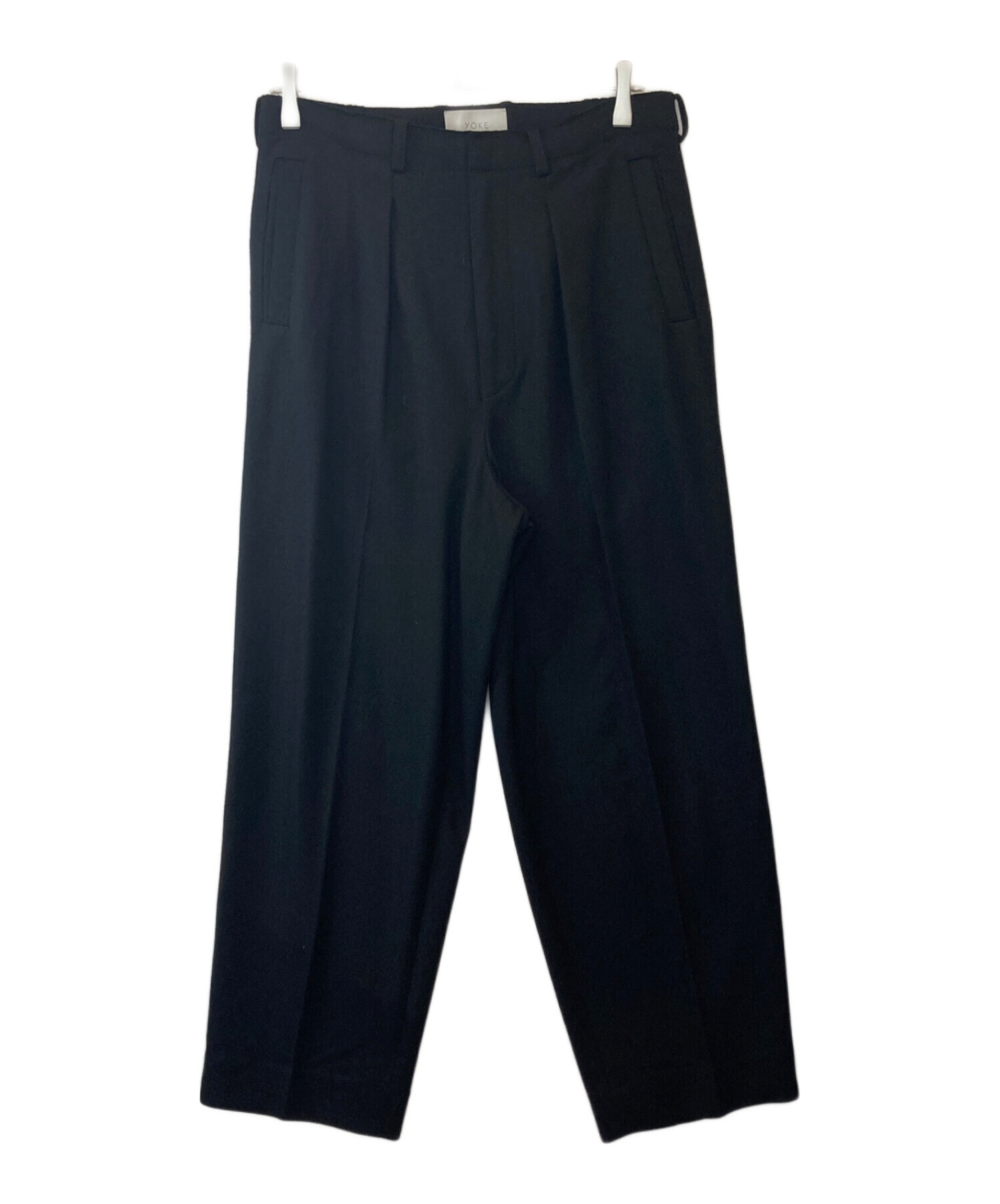 中古・古着通販】YOKE (ヨーク) CUT-OFF 1TUCK WIDE TROUSERS