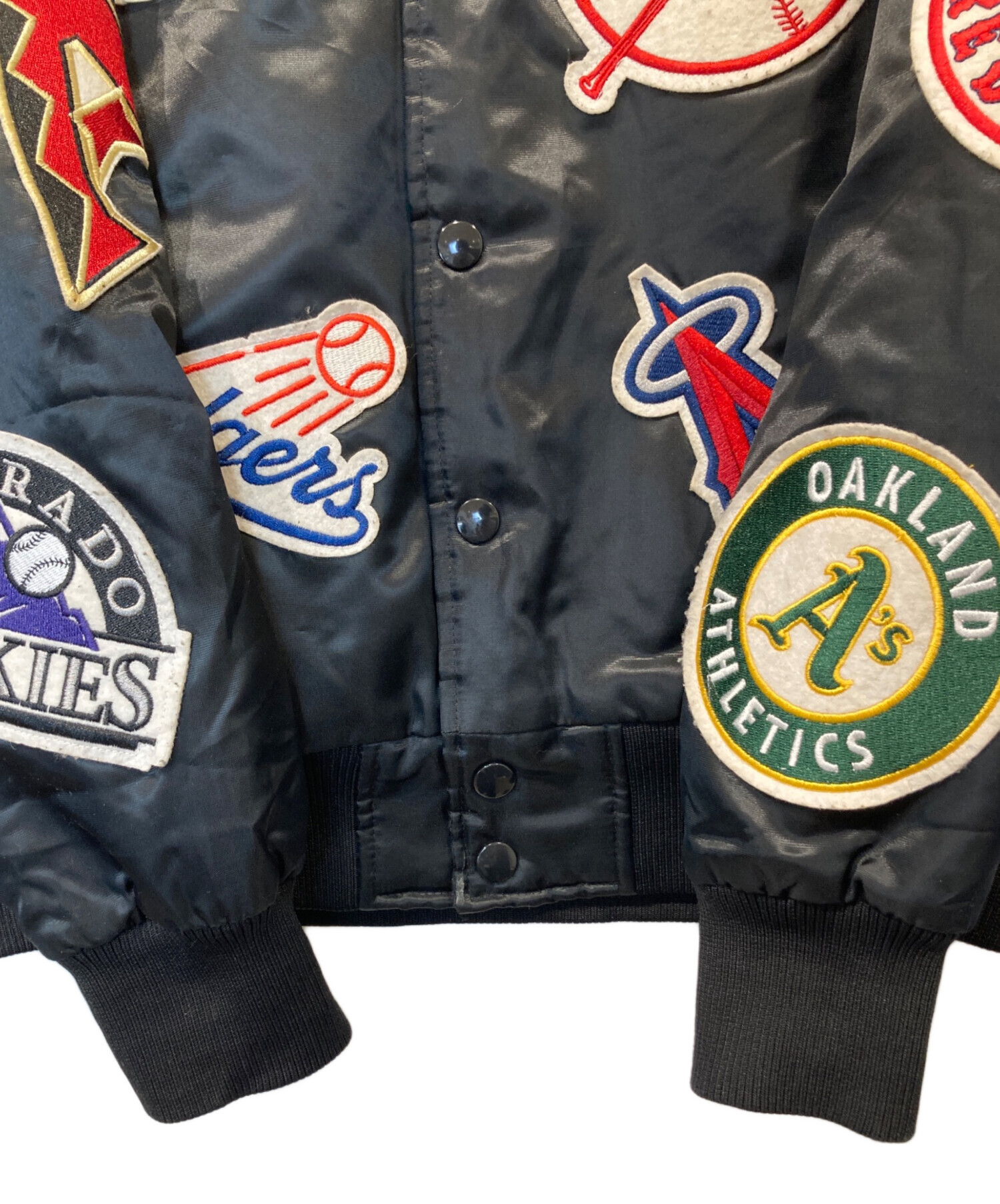 中古・古着通販】Majestic (マジェスティック) MLB ロゴワッペン 中綿