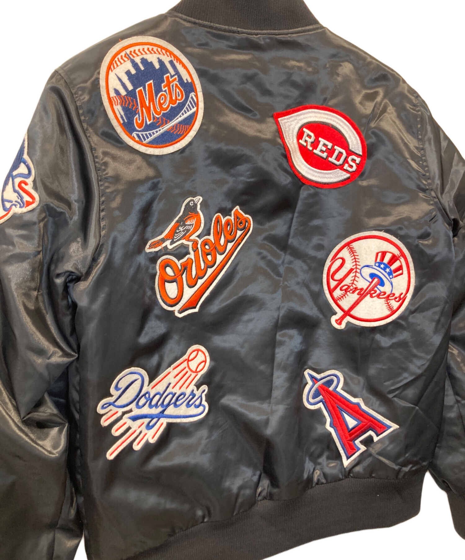 中古・古着通販】Majestic (マジェスティック) MLB ロゴワッペン 中綿