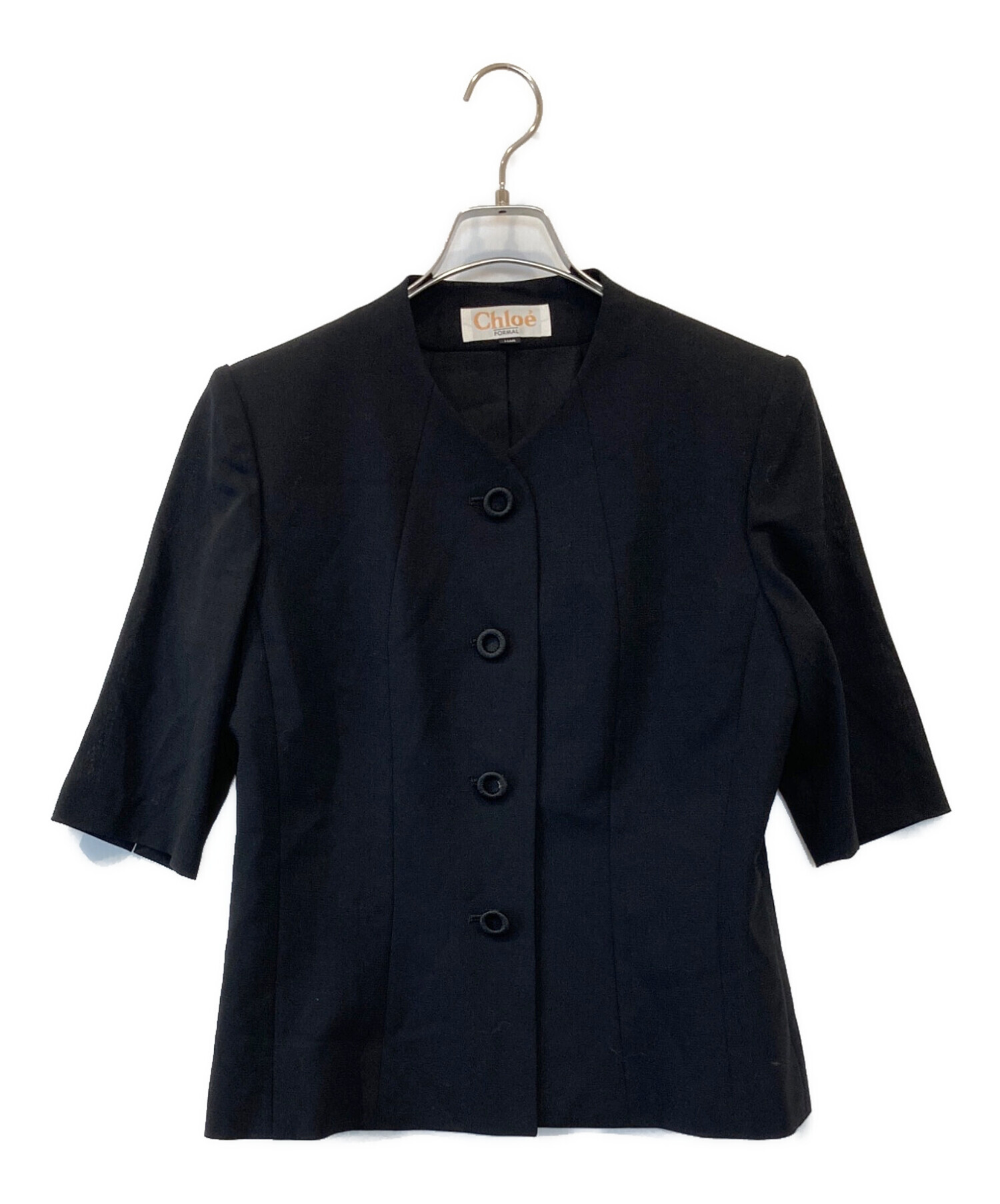 中古・古着通販】Chloe (クロエ) セットアップスーツ ブラック サイズ