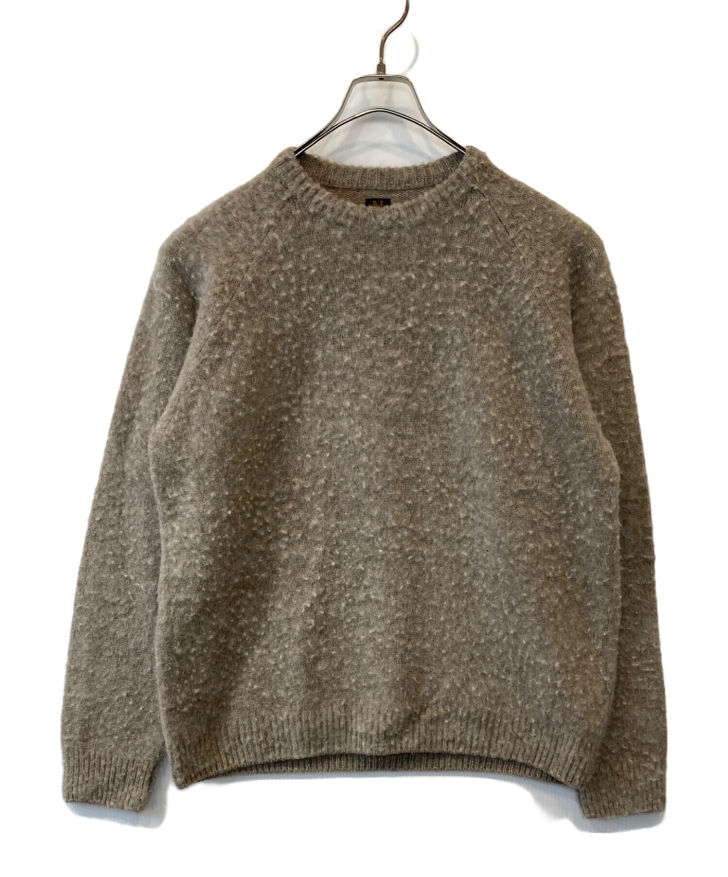 中古・古着通販】BATONER (バトナ―) NAPPING WOOL CREW NECK BN-21FM 