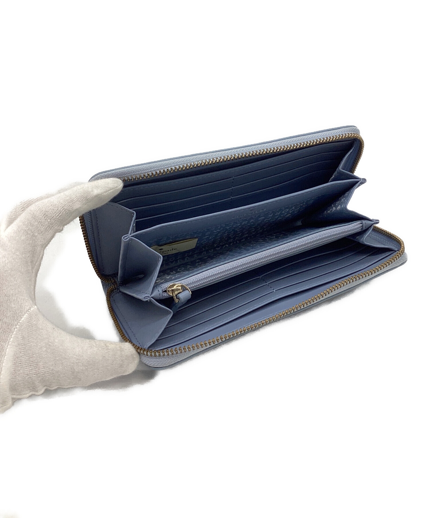 中古・古着通販】Kate Spade (ケイトスペード) 長財布 スカイブルー