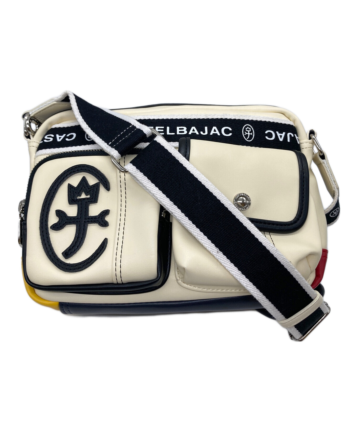 CASTELBAJAC ショルダーバッグ アイボリー ショルダーバッグ カステル 