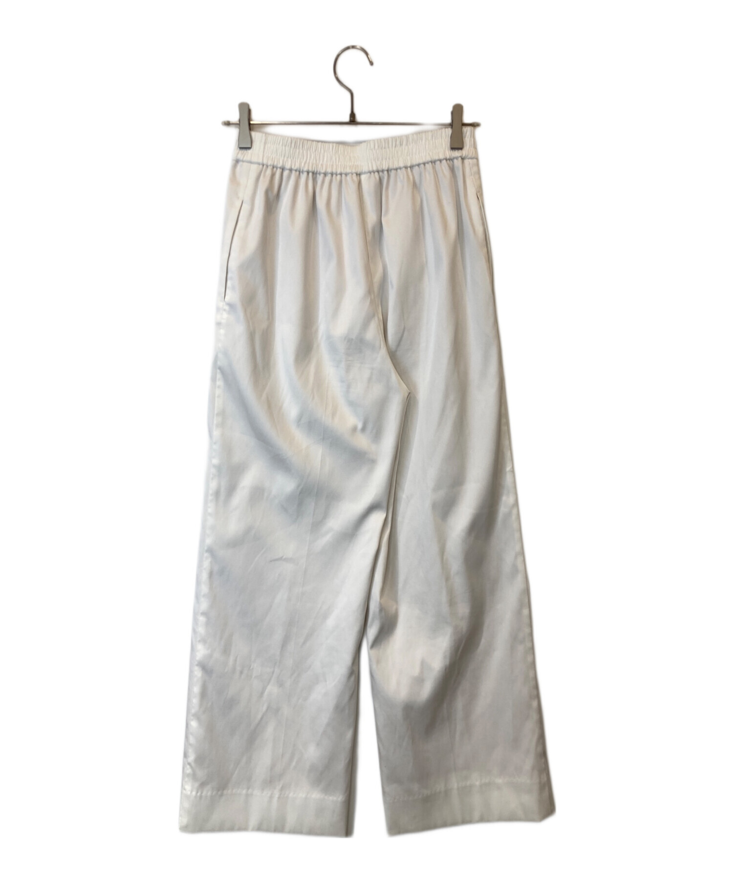 中古・古着通販】YORI (ヨリ) スプリングサテンワイドパンツ YR22