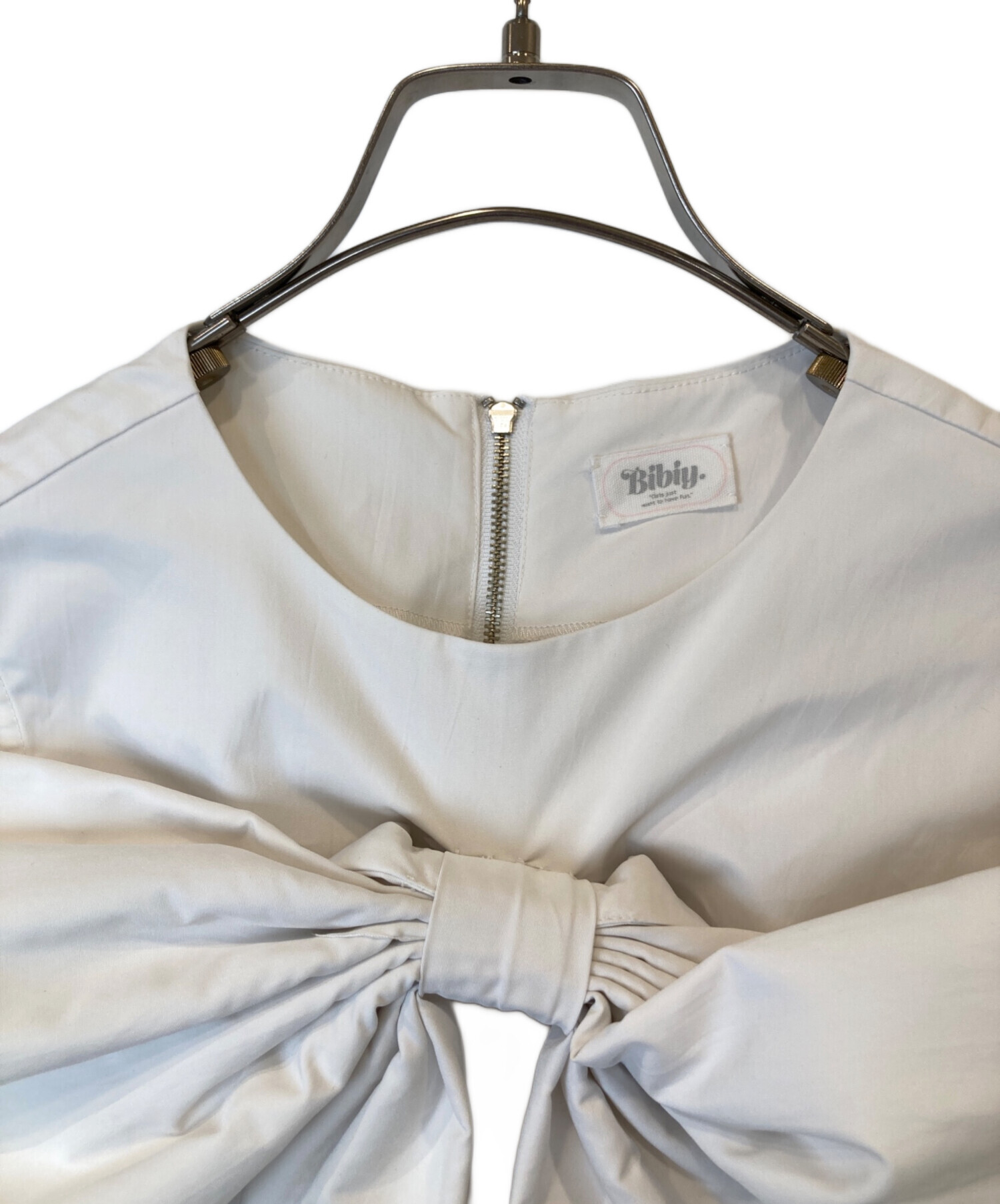 中古・古着通販】Bibiy. (ビビィ) ANNE RIBBON BLOUSE B30-BL028WHF  