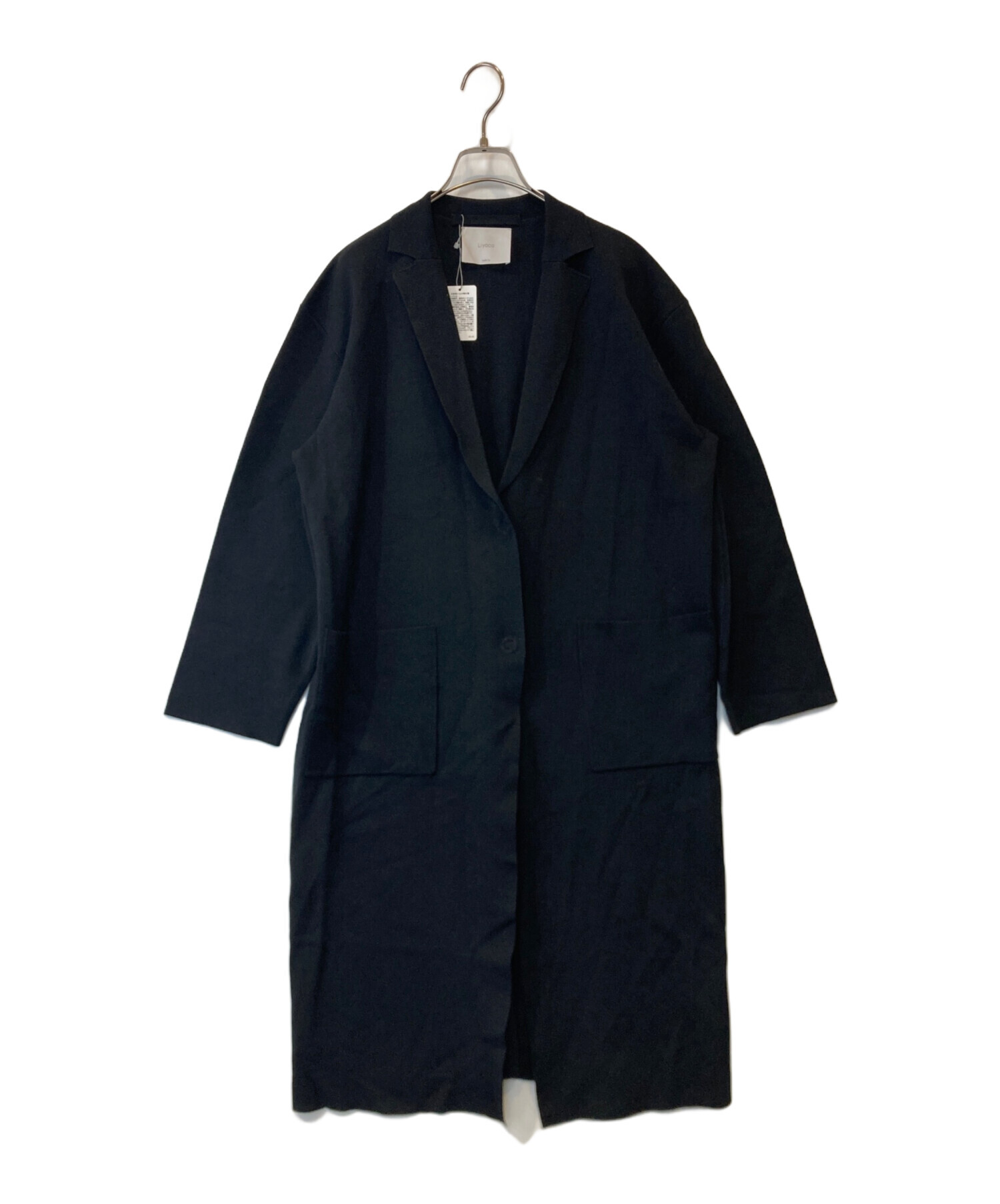 Liyoca コート チェスターコート ダブルメルトンチェスターコート