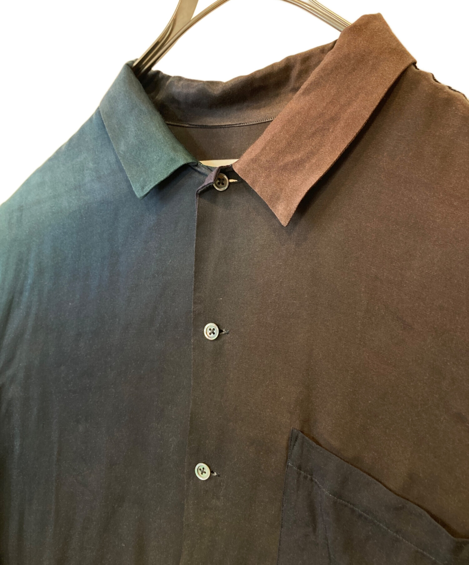 中古・古着通販】stein (シュタイン) OVERSIZED CUPRO OPEN COLLAR SS