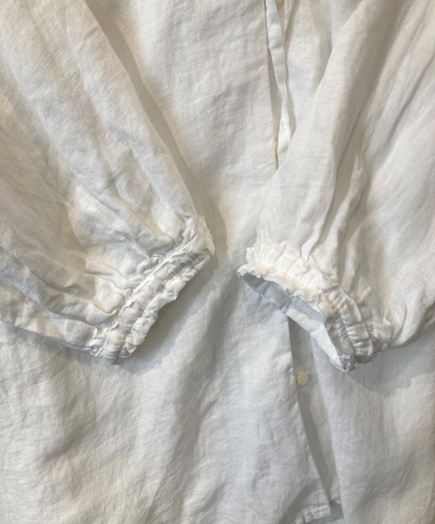 中古・古着通販】nest Robe (ネストローブ) リネンラミーフリルネック
