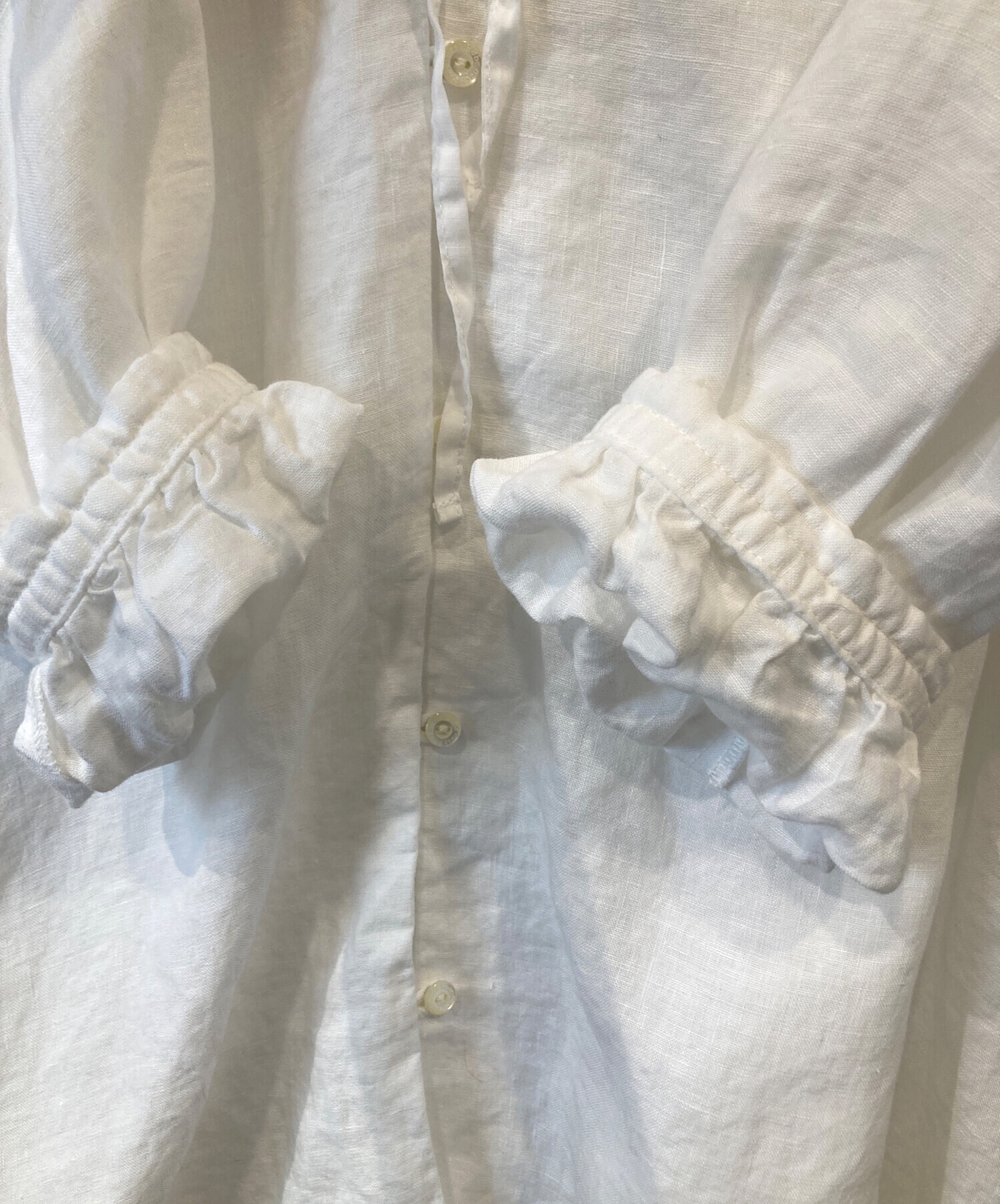 nest Robe(ネストローブ) 24SS リネンラミーフリルネックチュニック