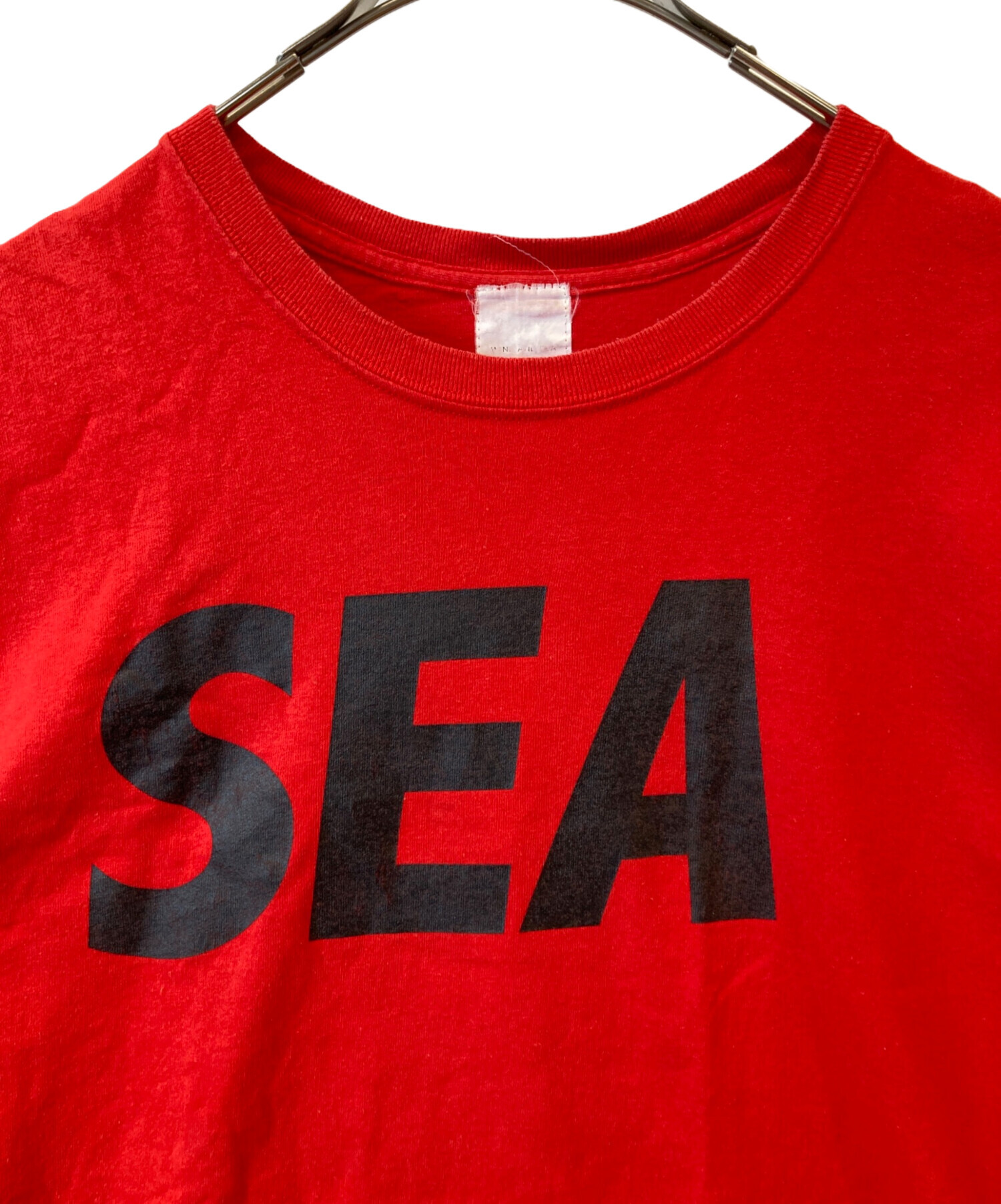 新品Lサイズwind and sea ウィンダンシー 黒×赤 WIND AND SEA
