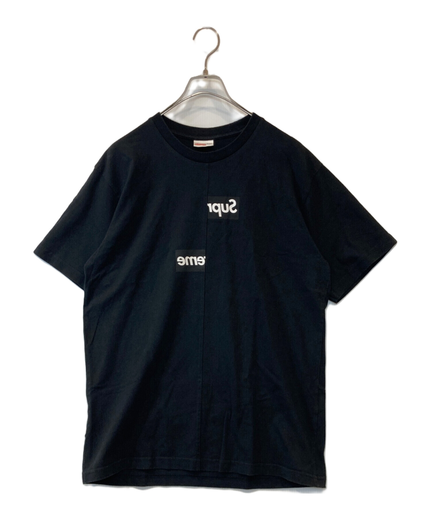 シュプリームSupreme 反転Logo Tee ギャルソン