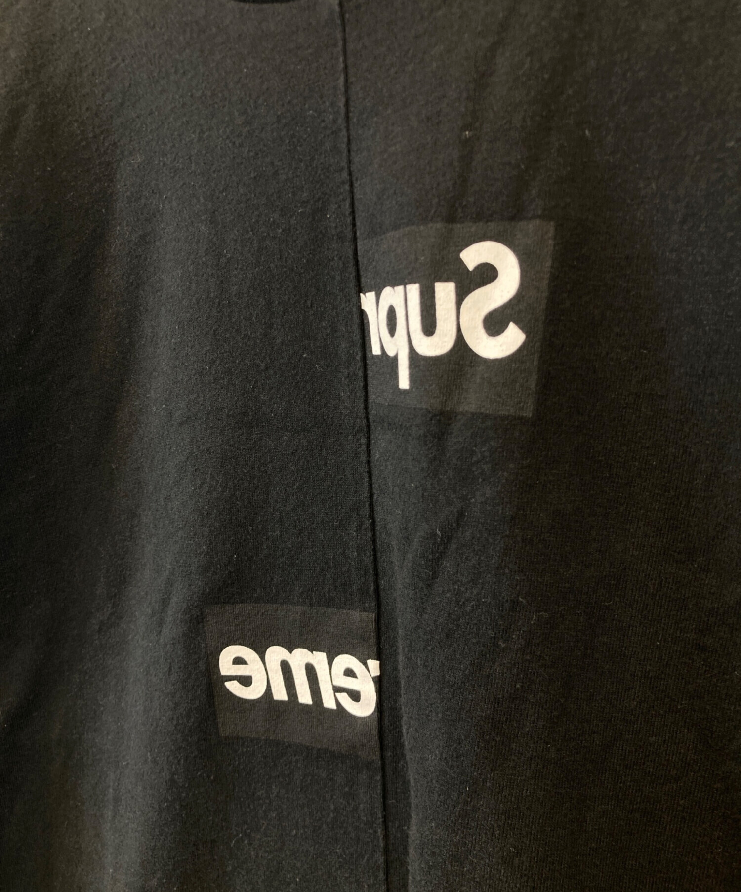 シュプリーム×コムデギャルソン ボックスロゴTシャツ 専用 18aw 名作