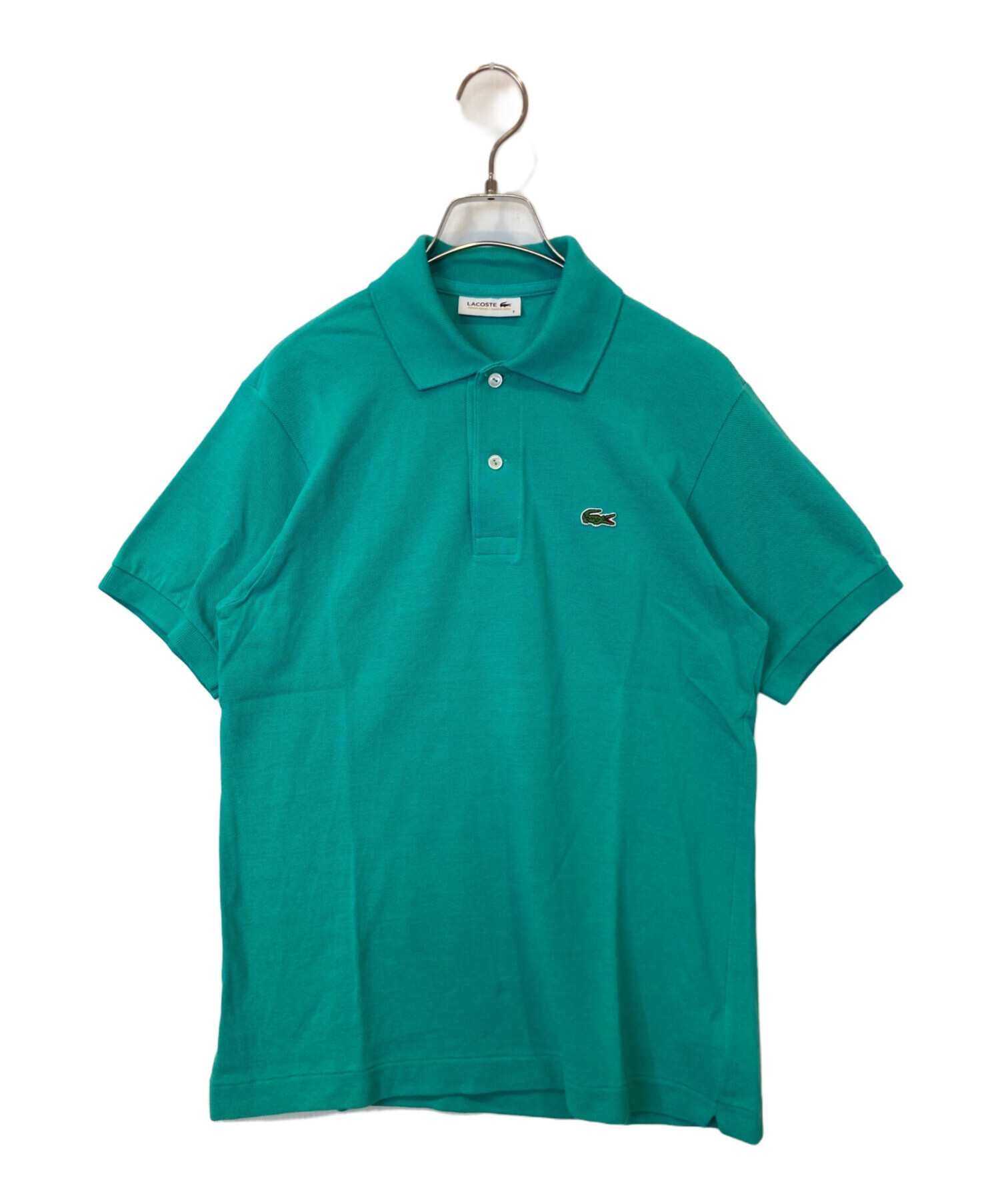 中古・古着通販】LACOSTE (ラコステ) ポロシャツ グリーン サイズ:3 