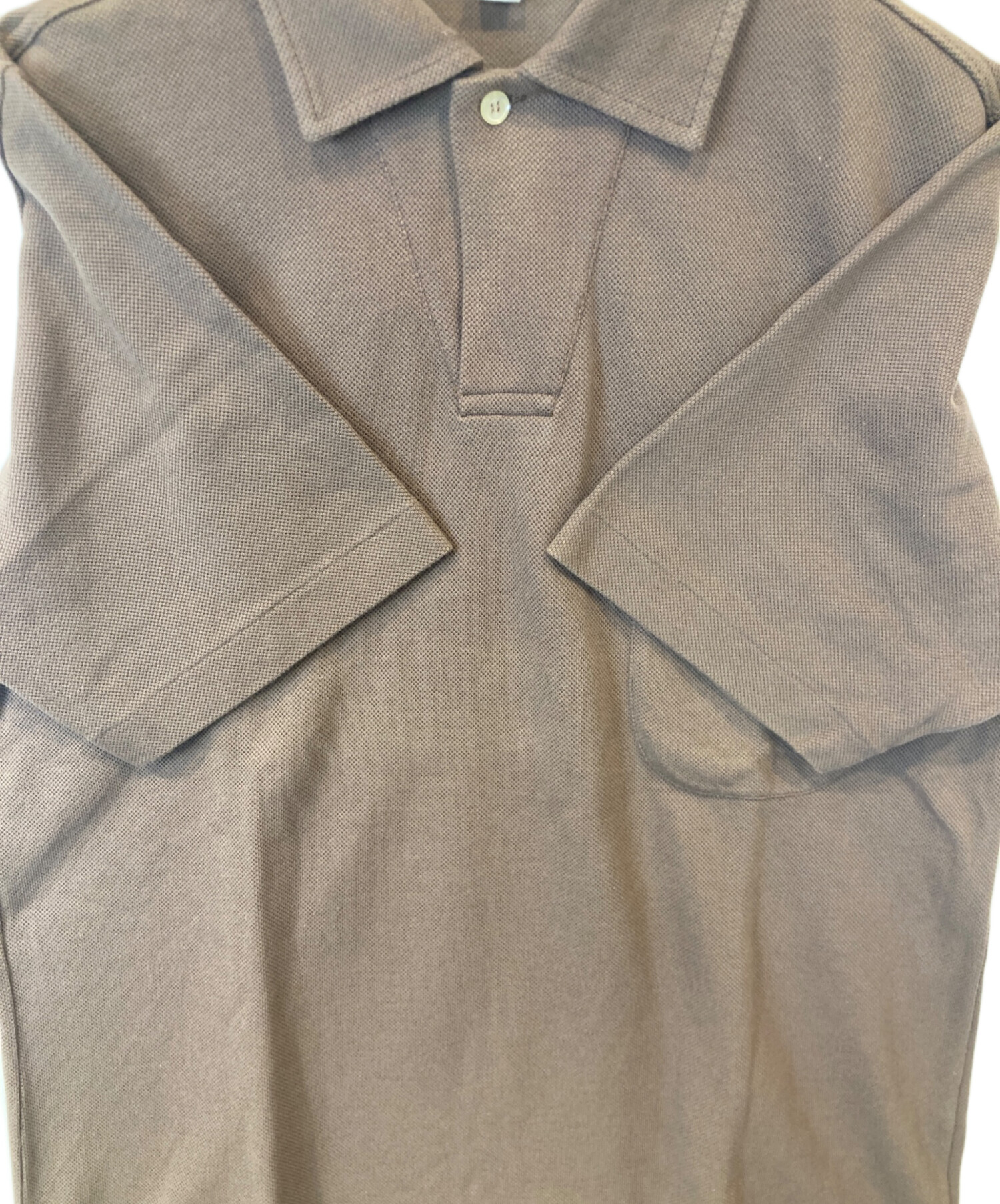 中古・古着通販】LORO PIANA (ロロピアーナ) ポロシャツ ブラウン