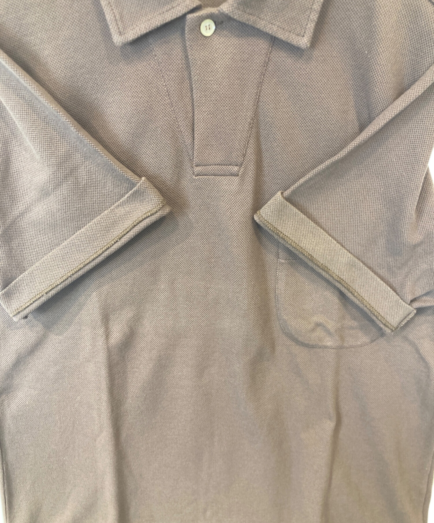 中古・古着通販】LORO PIANA (ロロピアーナ) ポロシャツ ブラウン
