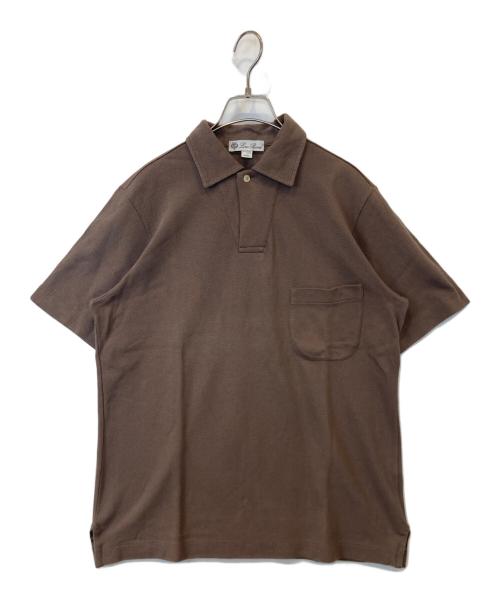 中古・古着通販】LORO PIANA (ロロピアーナ) ポロシャツ ブラウン
